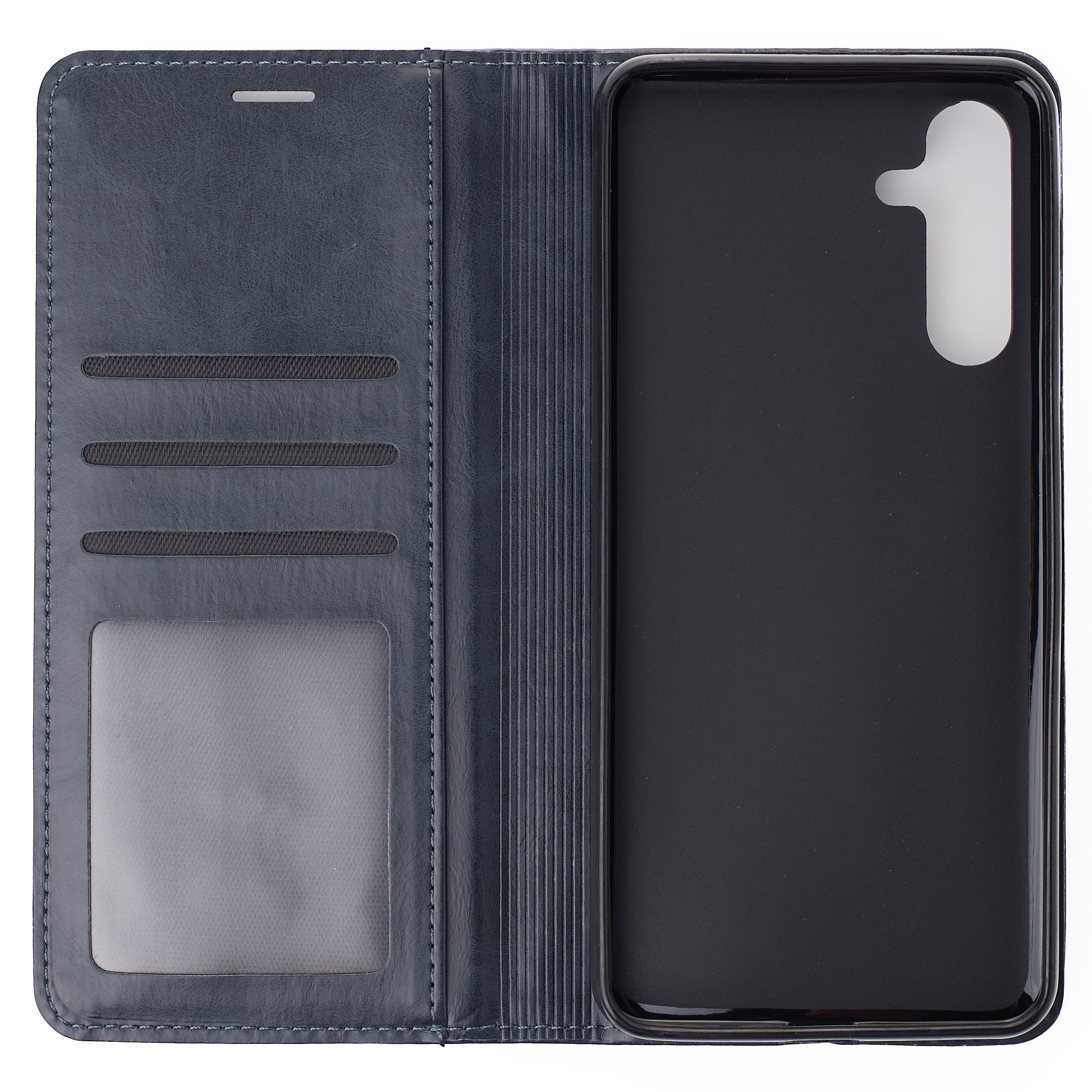 чехол-книга DC ELEGANT для Samsung M55/M55S темно-синий