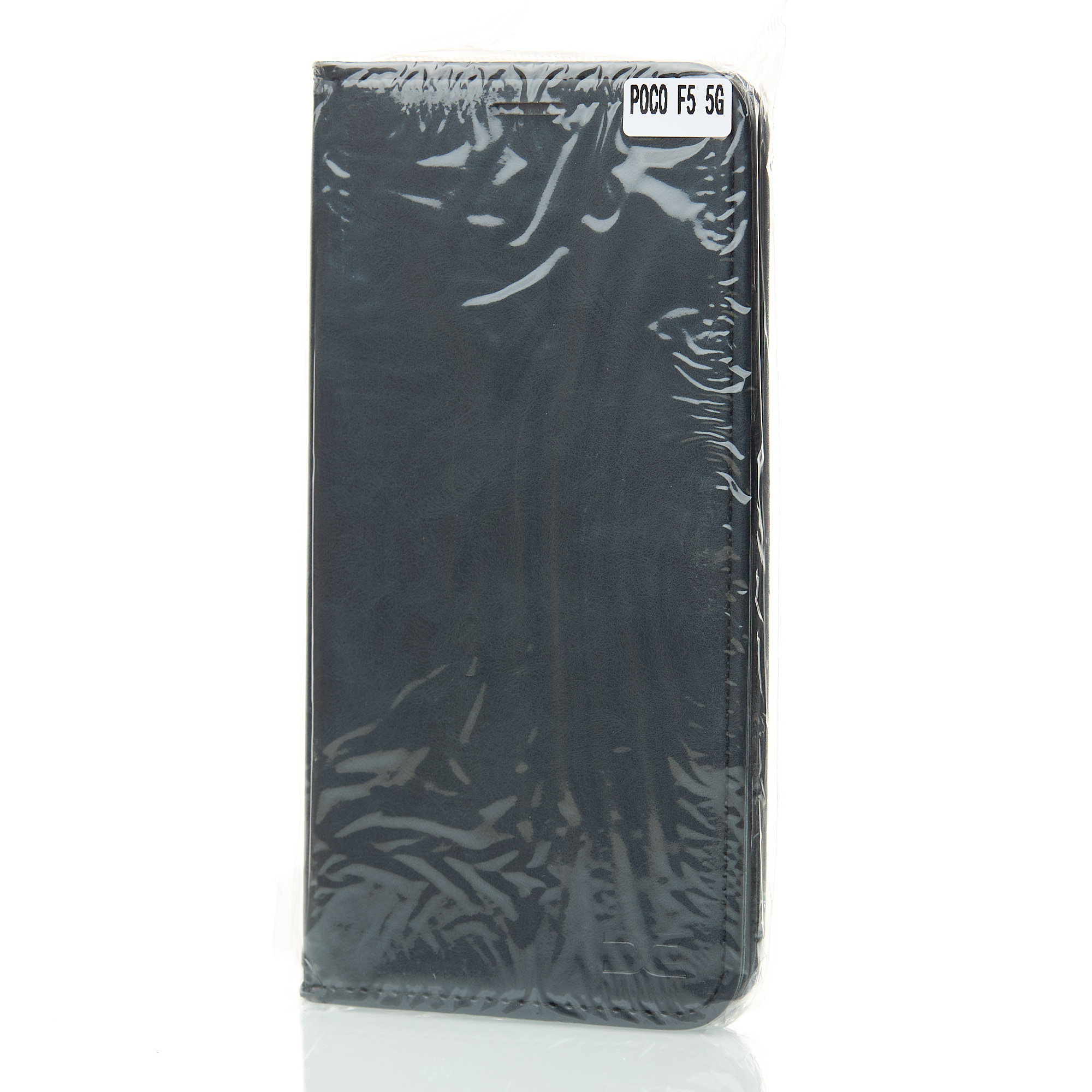 чехол-книга DC ELEGANT для Xiaomi Poco F5 темно-синий