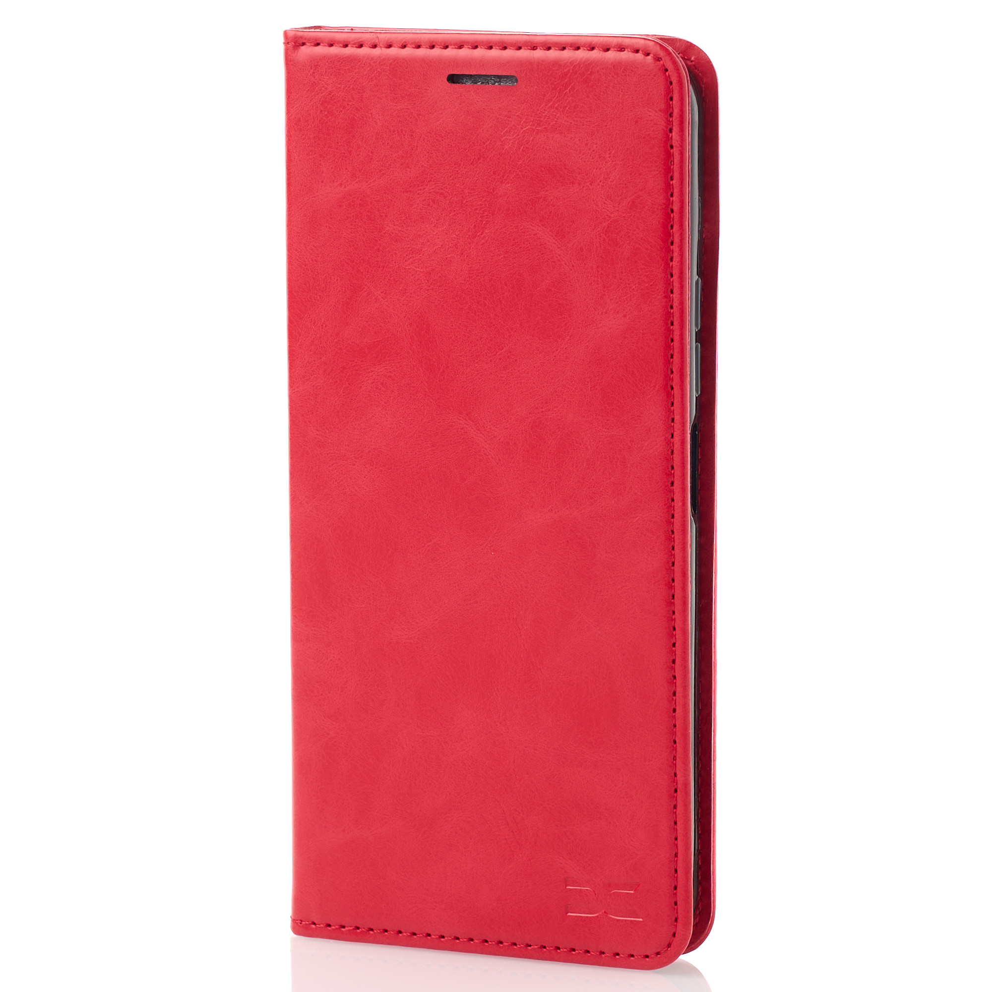 чехол-книга DC ELEGANT для Xiaomi Redmi 13 красный