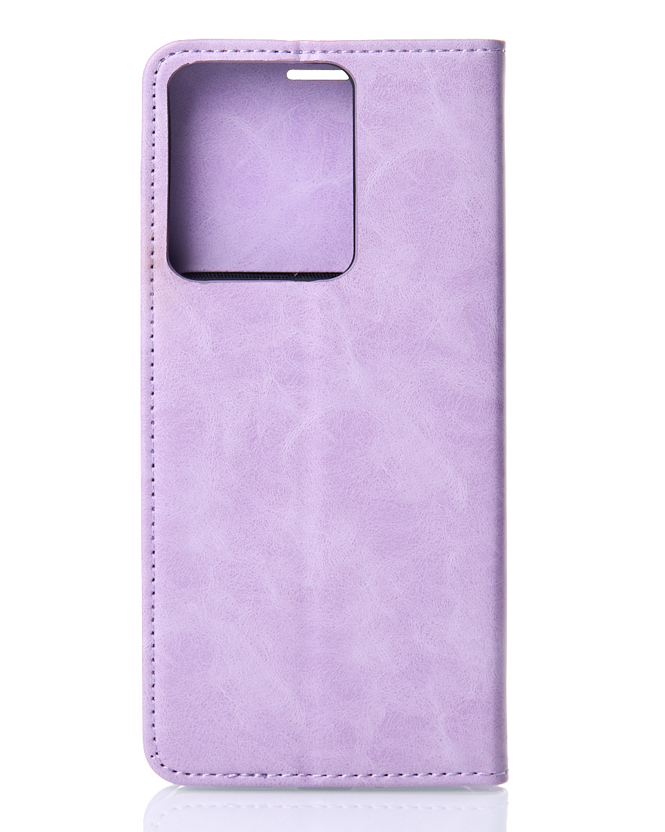 чехол-книга DC ELEGANT для Xiaomi Redmi 13C 4G / Poco C65 сиреневый