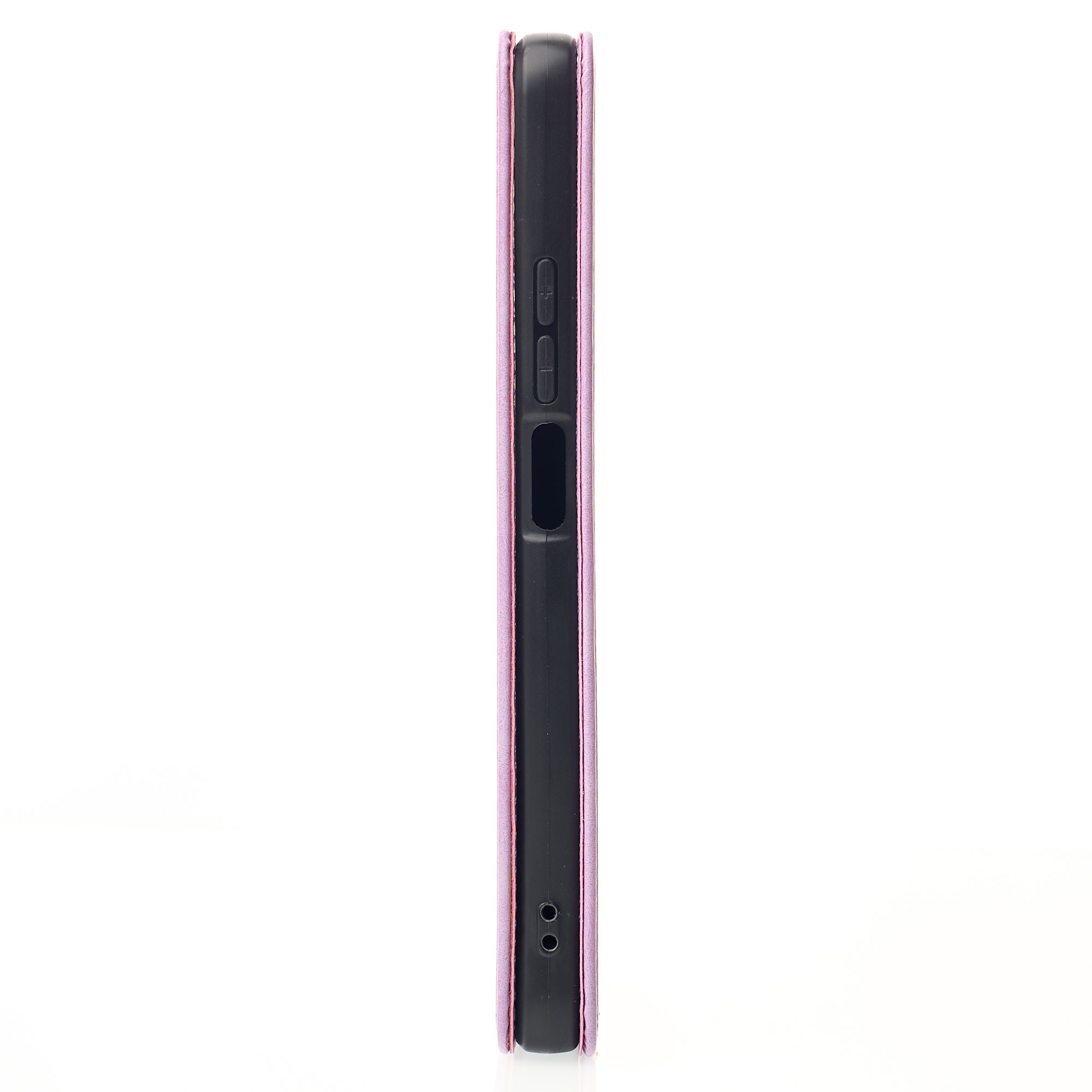 чехол-книга DC ELEGANT для Xiaomi Redmi 14C сиреневый