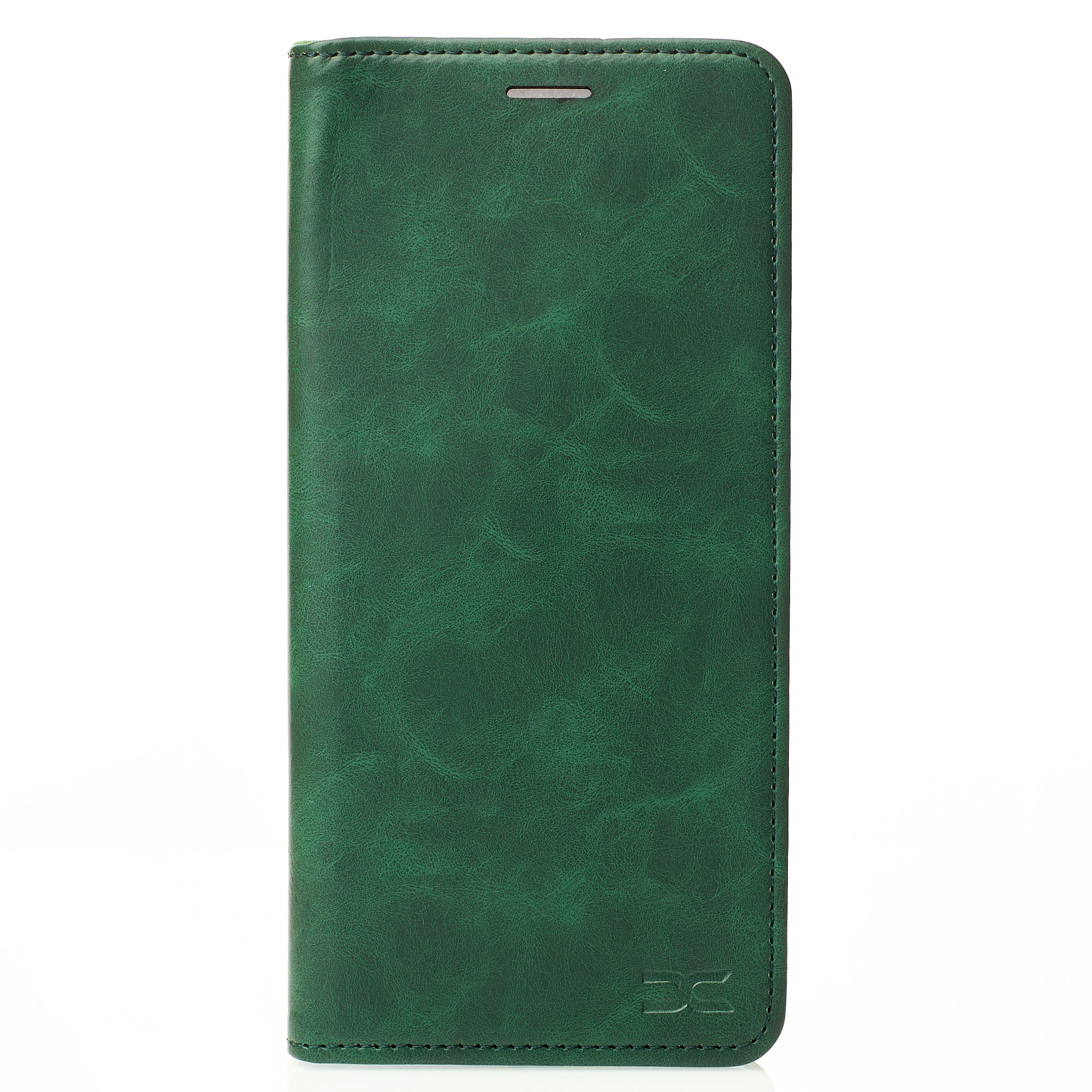 чехол-книга DC ELEGANT для Xiaomi Redmi 14C темно-зеленый