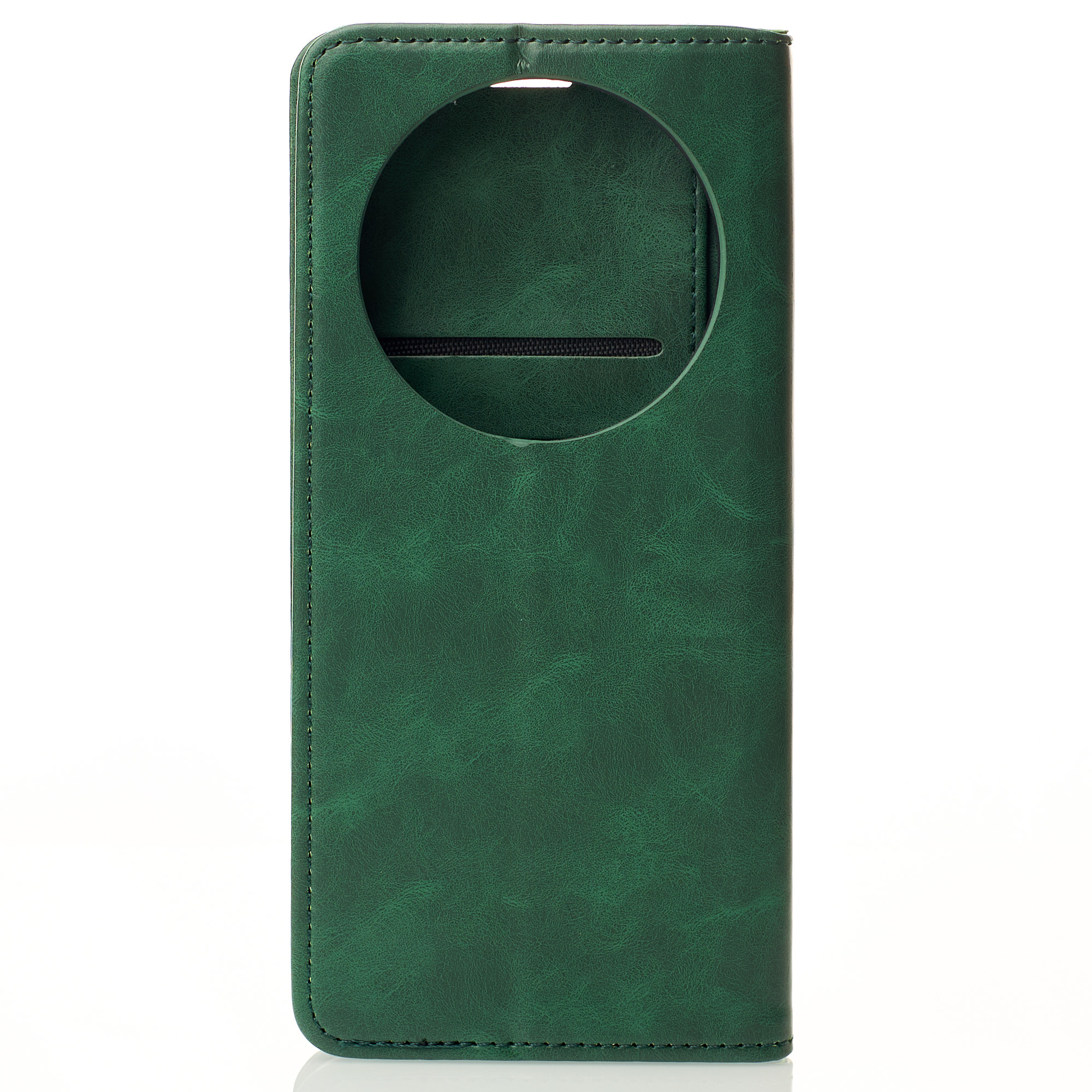 чехол-книга DC ELEGANT для Xiaomi Redmi 14C темно-зеленый