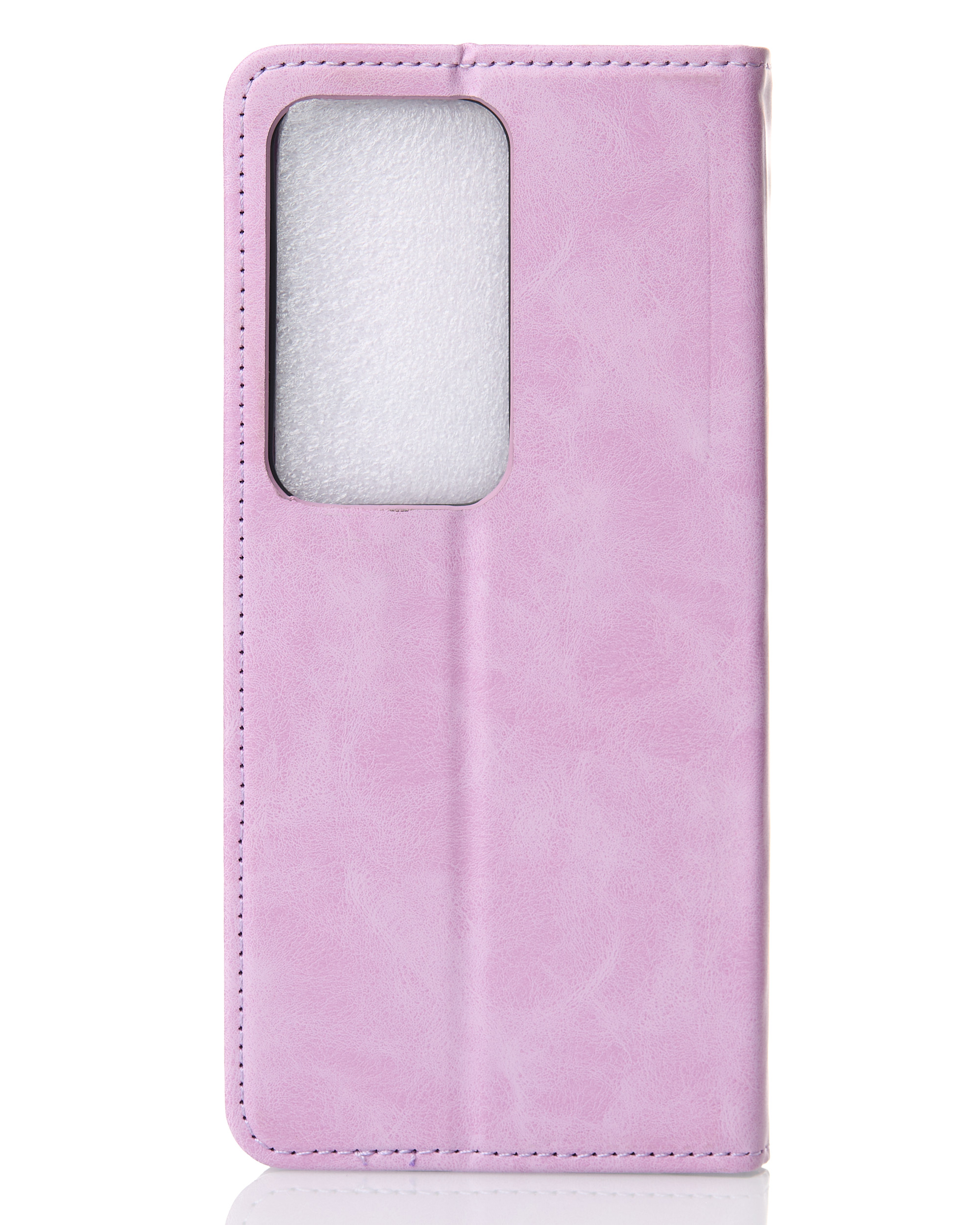 чехол-книга DC ELEGANT для Xiaomi Redmi 15 (171 mm) сиреневый