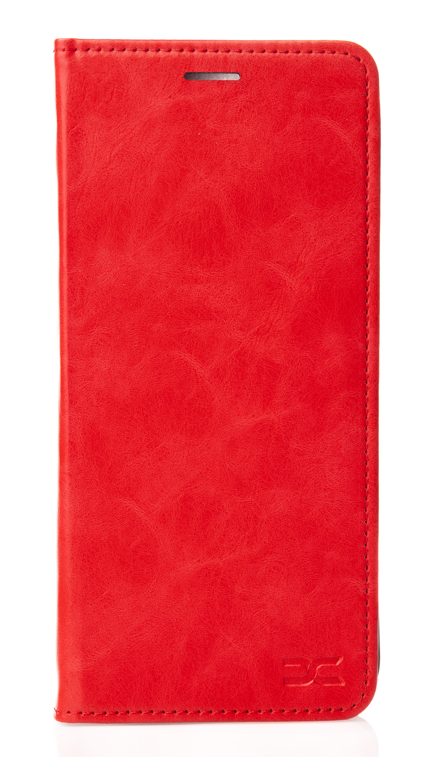 чехол-книга DC ELEGANT для Xiaomi Redmi 15 (169 mm) красный