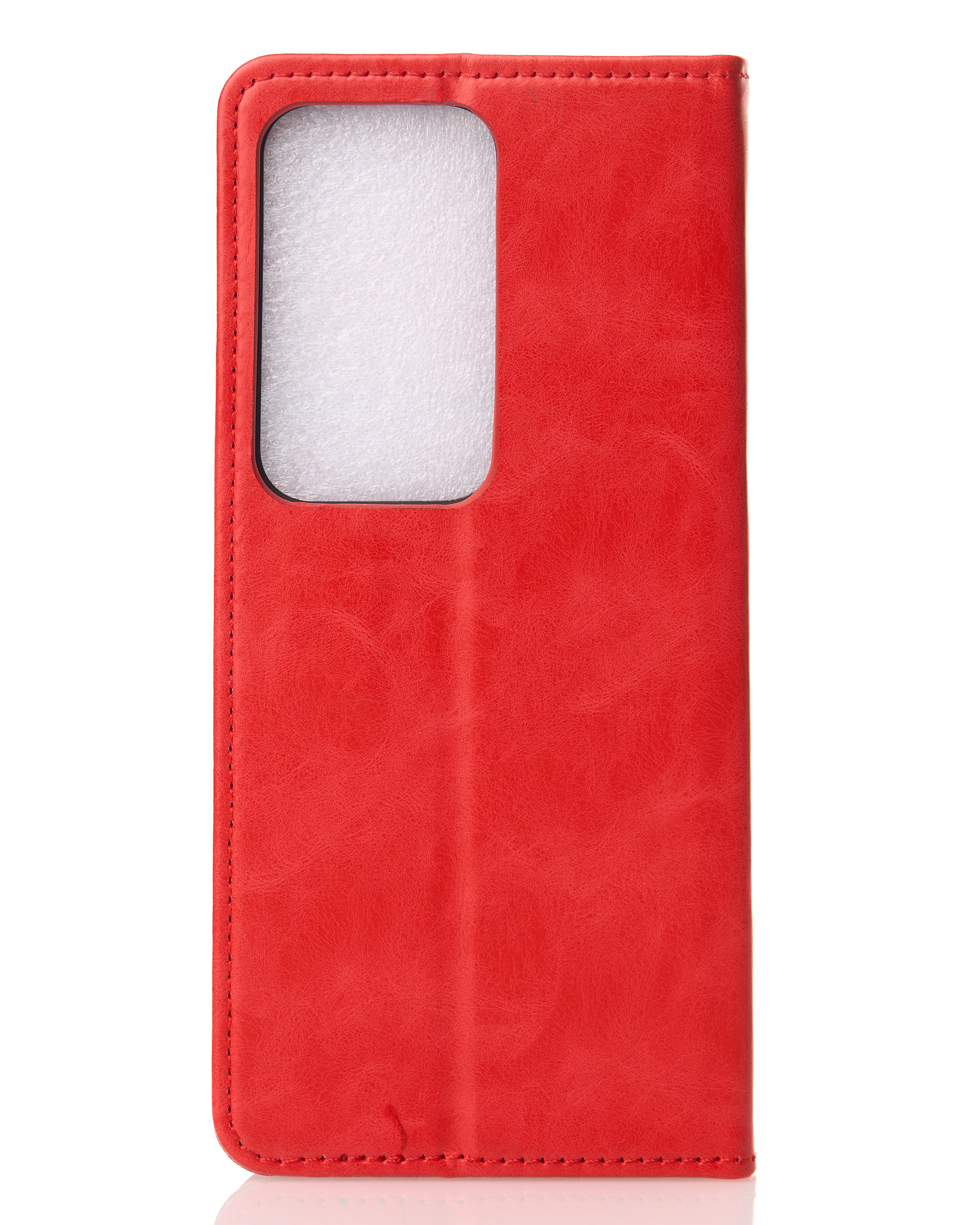 чехол-книга DC ELEGANT для Xiaomi Redmi 15 (169 mm) красный