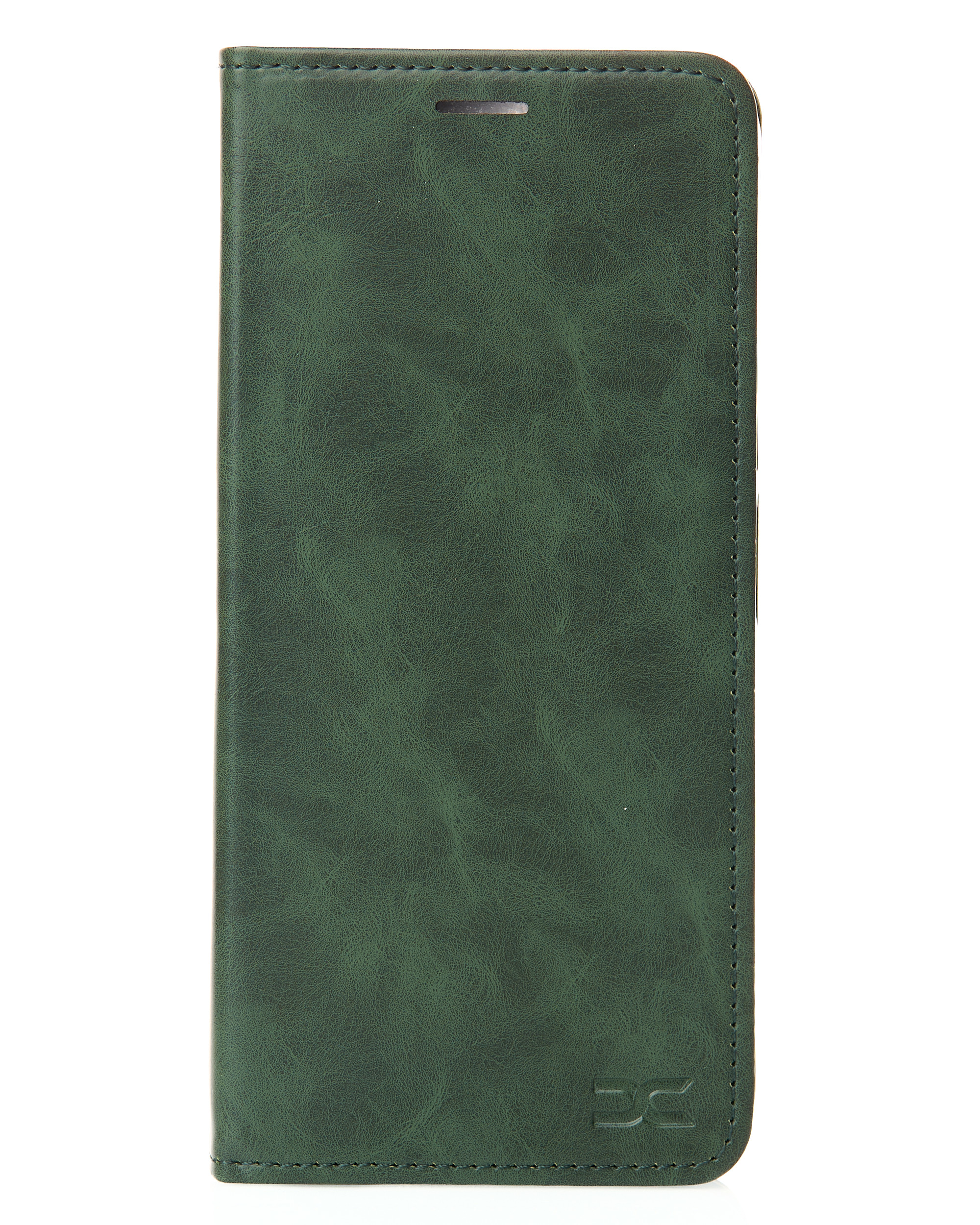 чехол-книга DC ELEGANT для Xiaomi Redmi 15 (169 mm) темно-зеленый