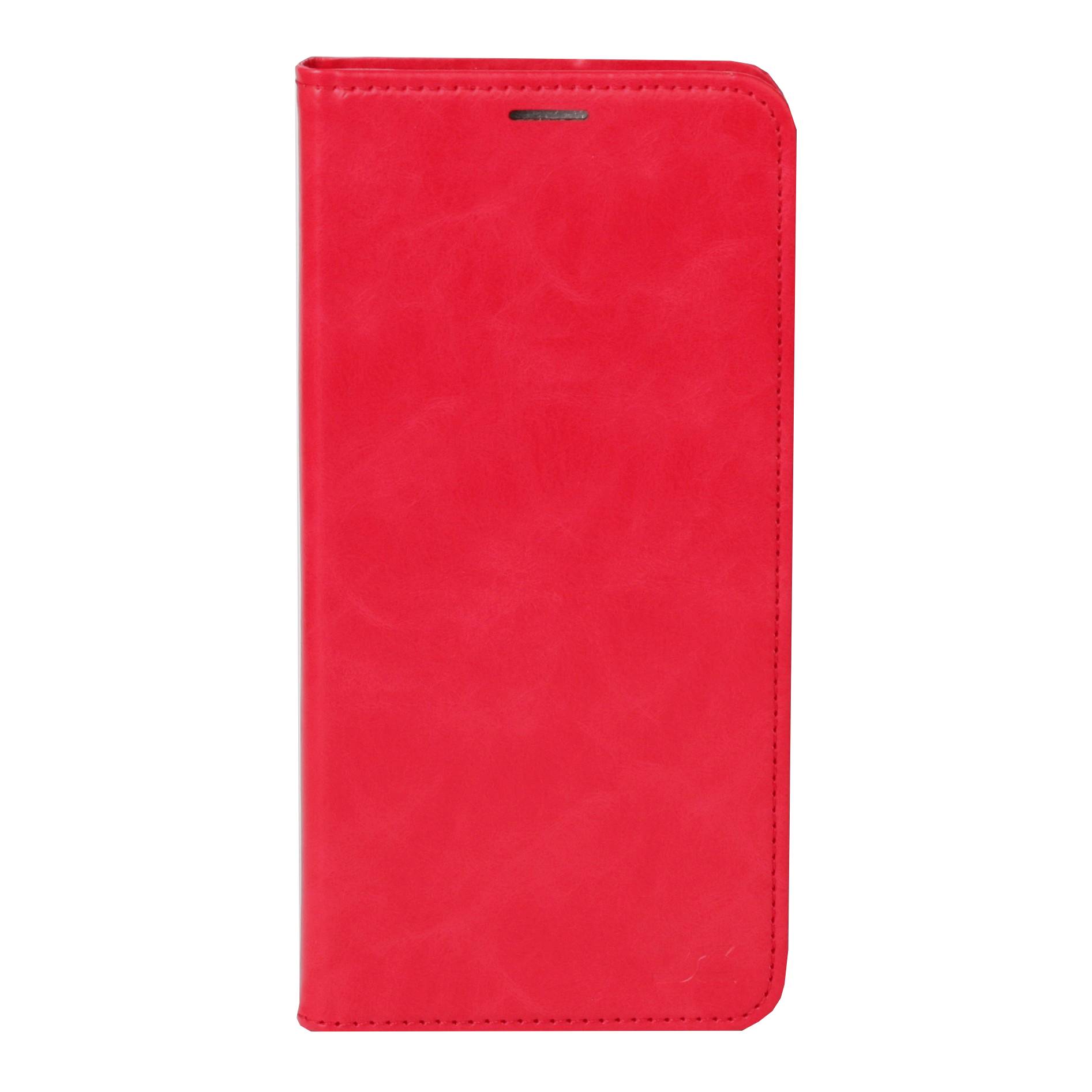 чехол-книга DC ELEGANT для Xiaomi Redmi 15A красный