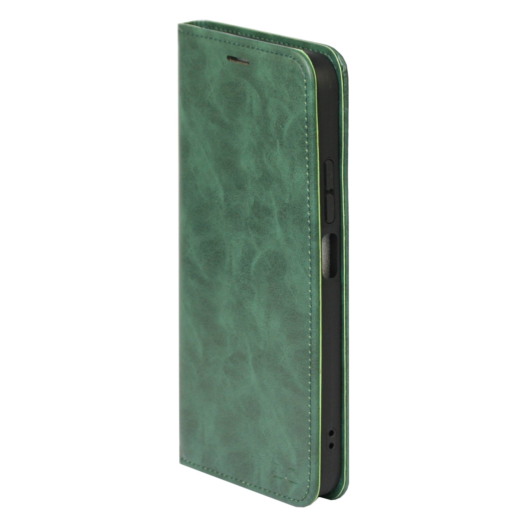 чехол-книга DC ELEGANT для Xiaomi Redmi 15A темно-зеленый