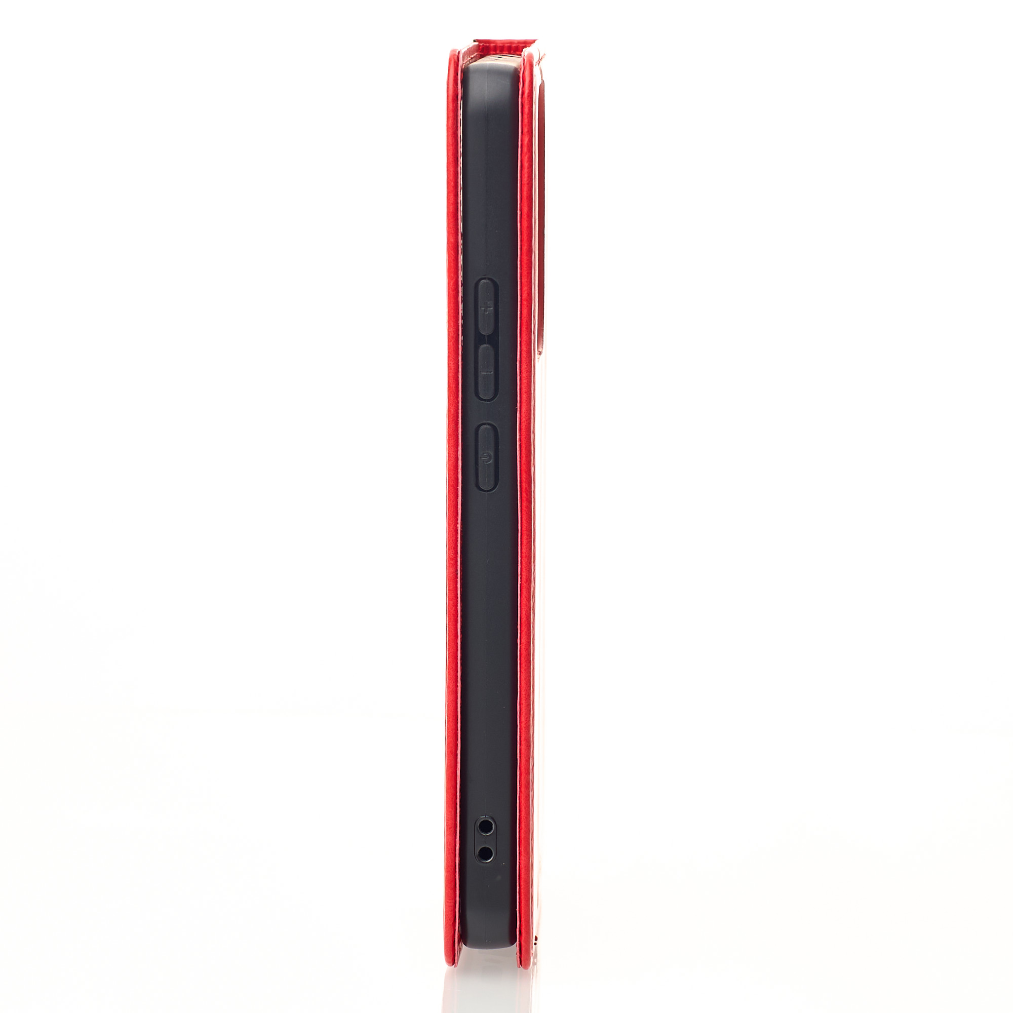 чехол-книга DC ELEGANT для Xiaomi Redmi Note 14 5G красный