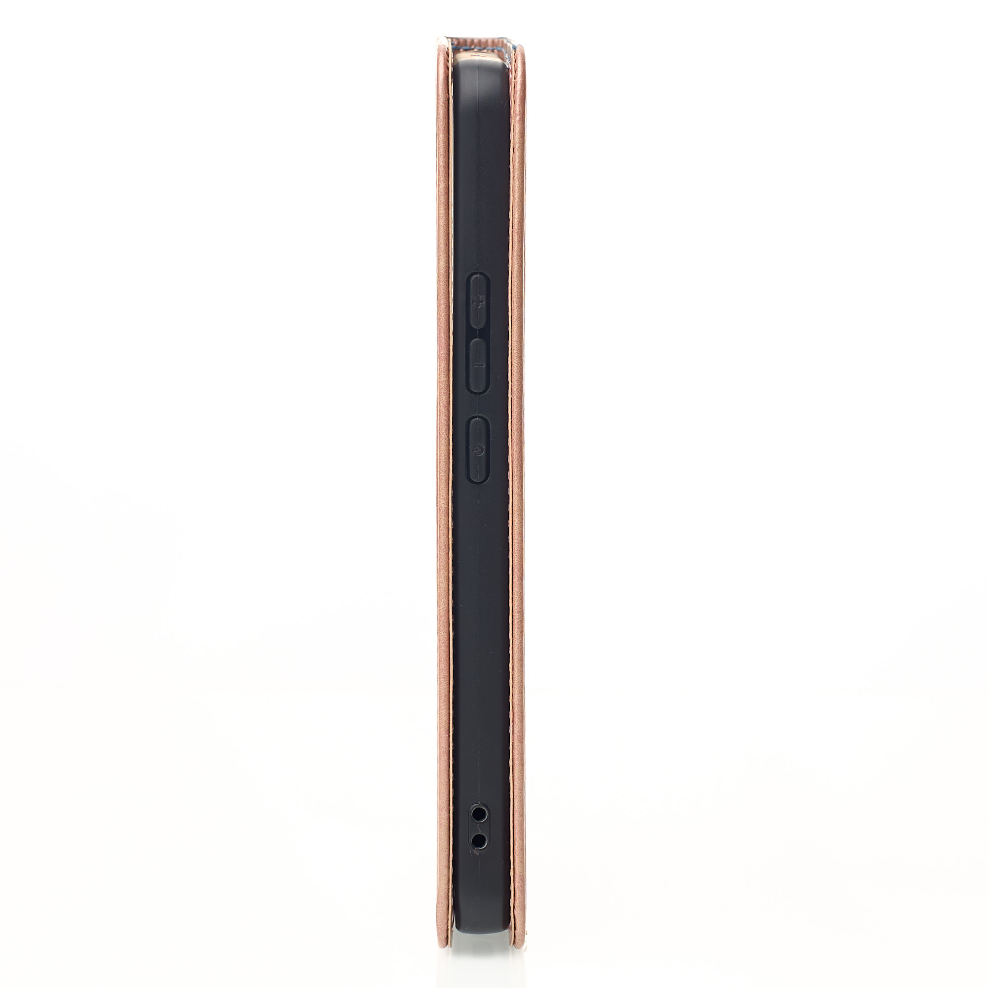 чехол-книга DC ELEGANT для Xiaomi Redmi Note 14 5G бронзовый