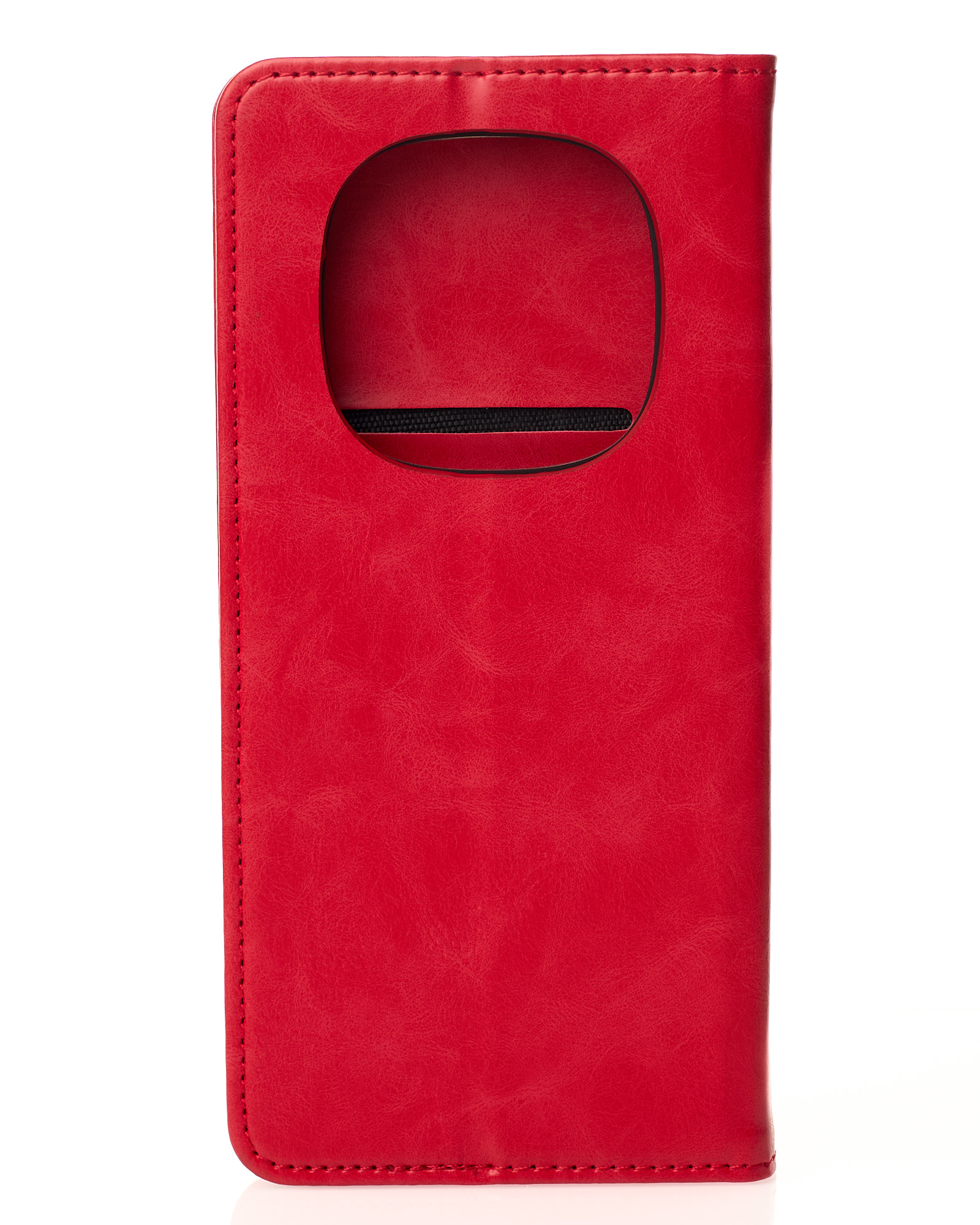 чехол-книга DC ELEGANT для Xiaomi Redmi Note 14 Pro 4G Global красный