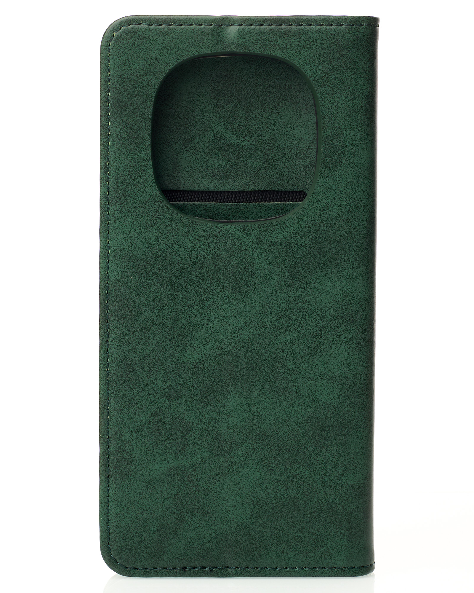 чехол-книга DC ELEGANT для Xiaomi Redmi Note 14 Pro 4G Global темно-зеленый