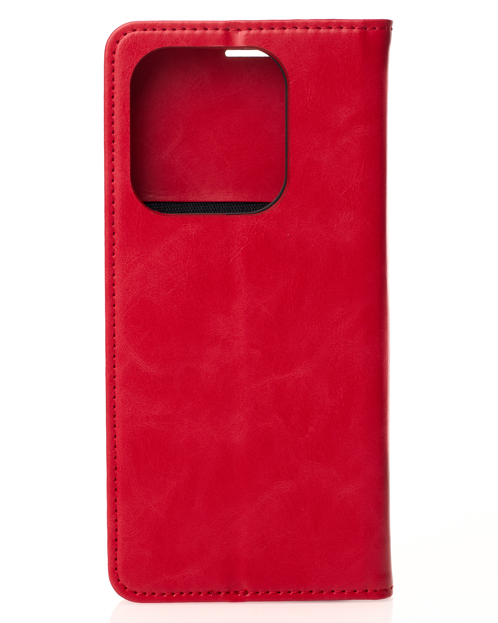 чехол-книга DC ELEGANT для Xiaomi Redmi Note 14 4G (163 mm) красный