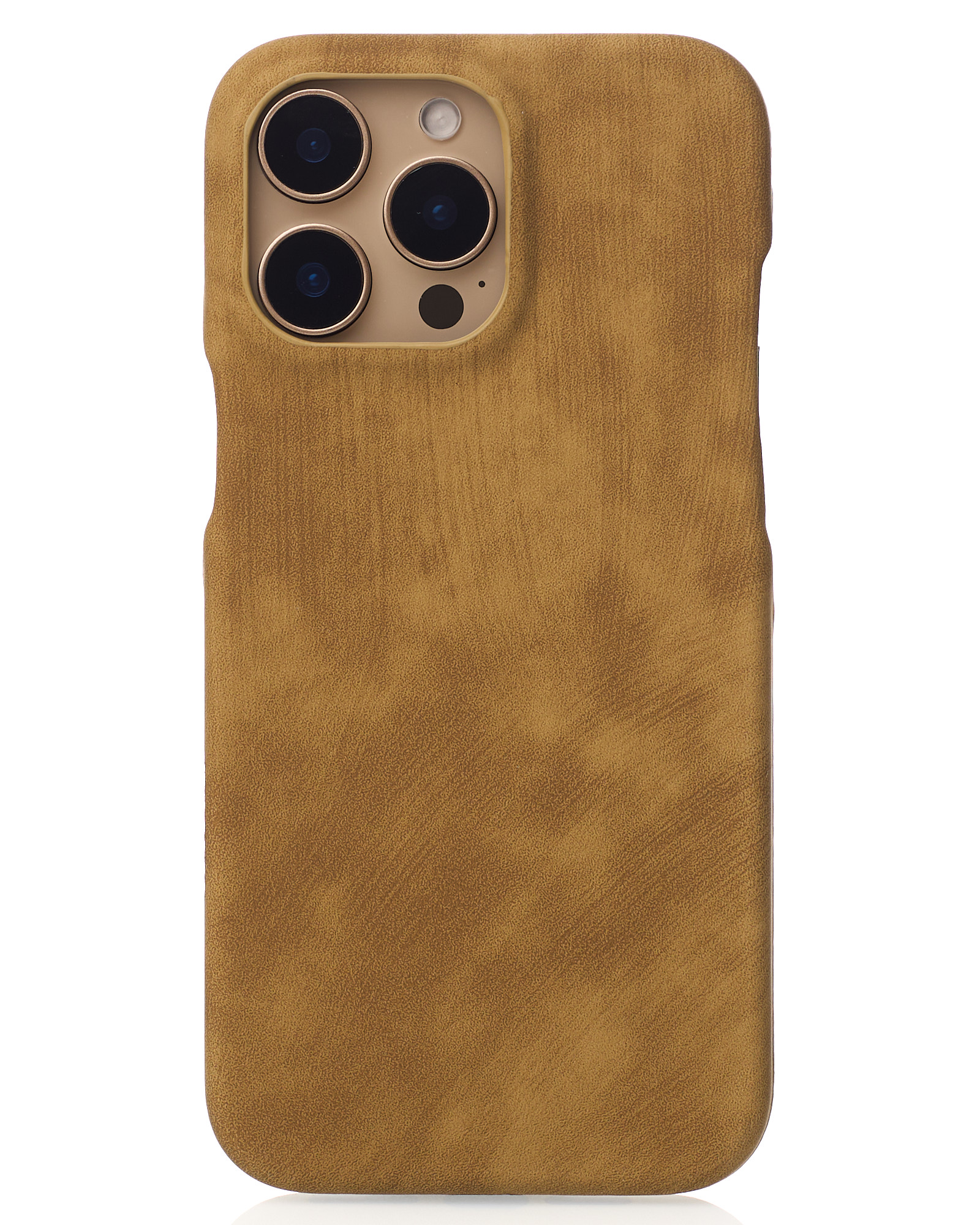 Чехол LEATHER Case для iPhone 15 Pro Max desert titanium