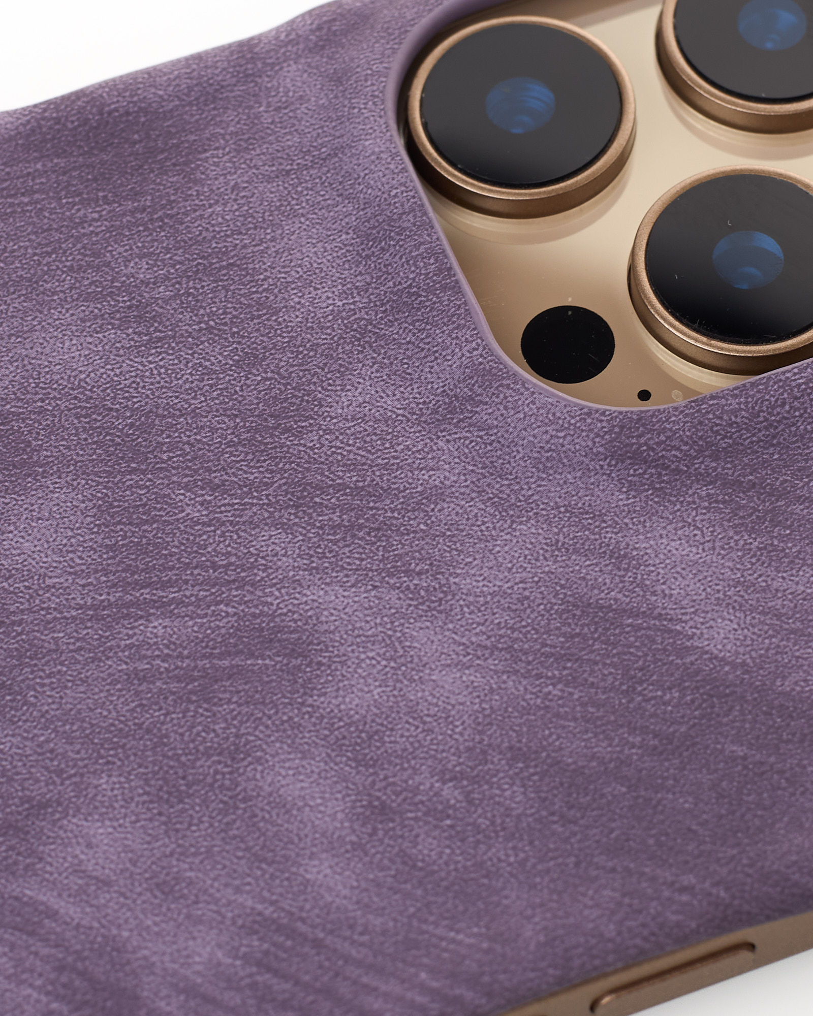 Чехол LEATHER Case для iPhone 16 Pro Max deep purple