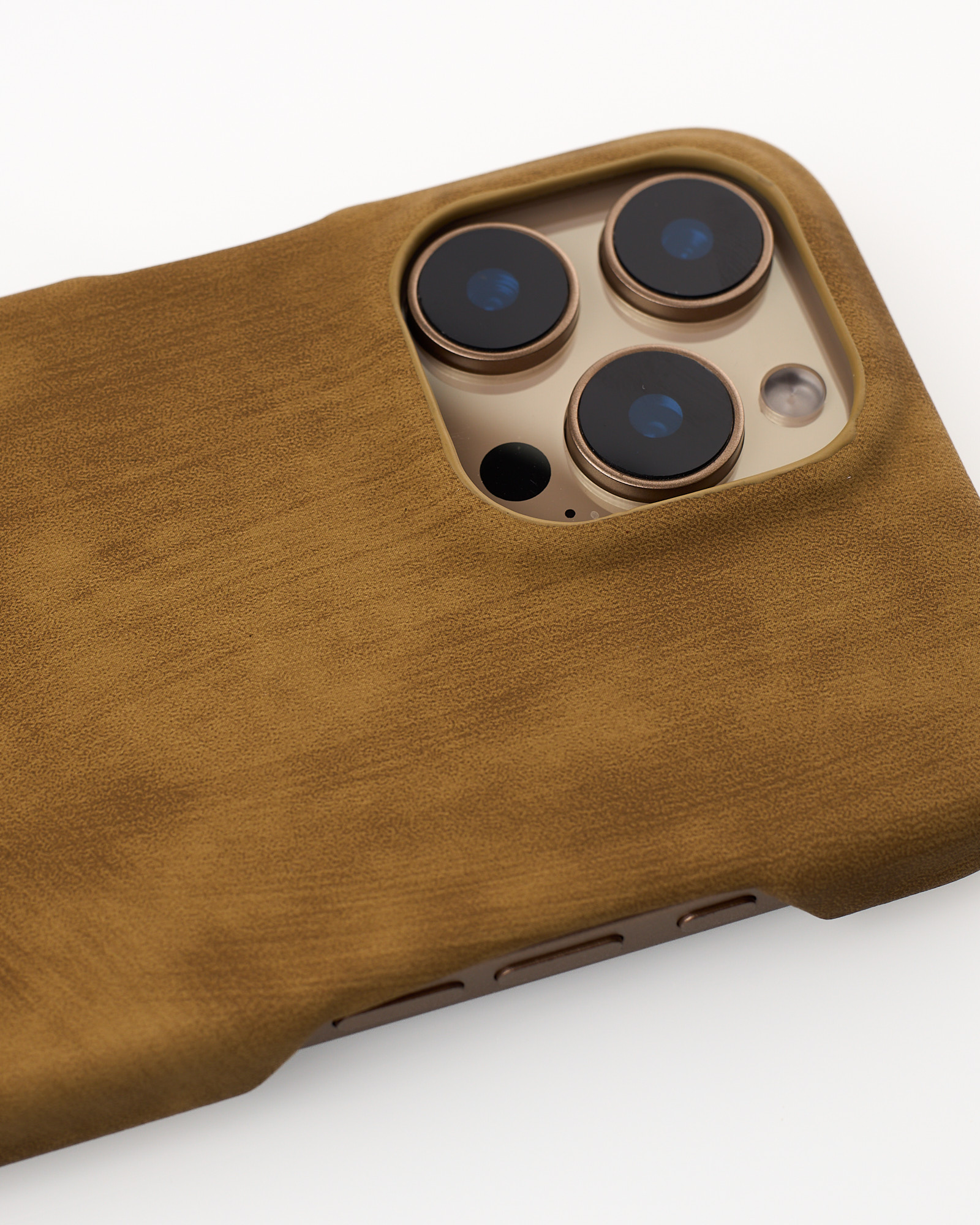 Чехол LEATHER Case для iPhone 16 Pro Max desert titanium