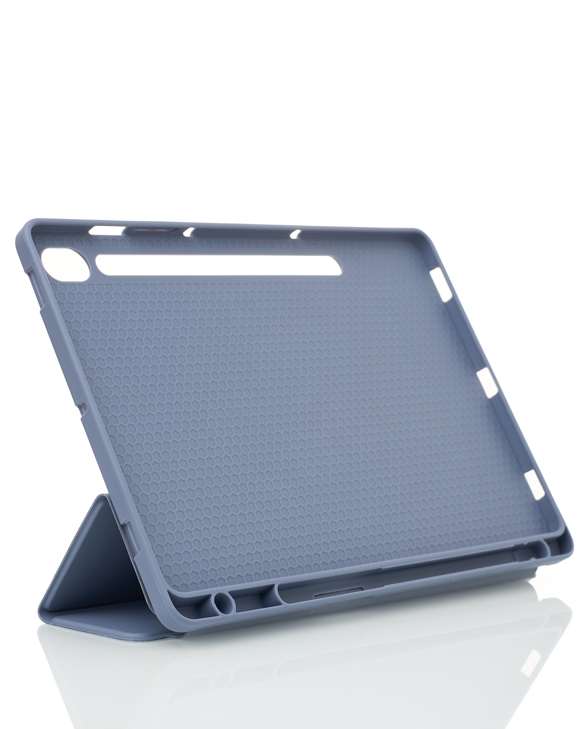 Чехол SmartCover для планшета Samsung Galaxy Tab S9 / S9 FE / S10 / S10 FE серая лаванда