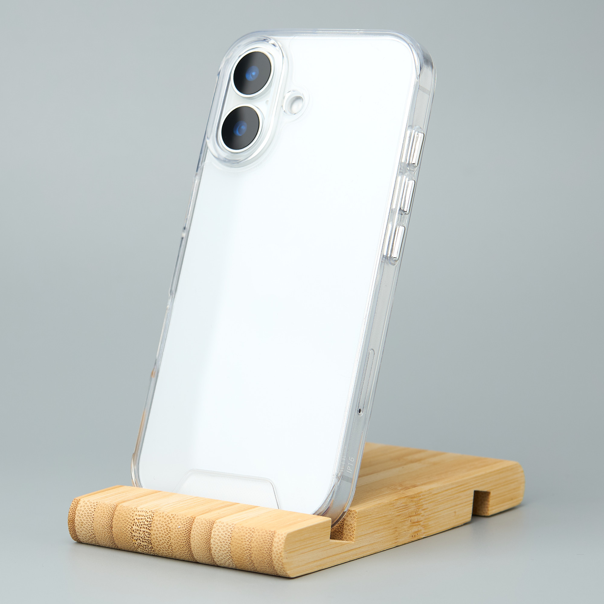 Чехол Space Case (1st Gen) для iPhone 16 Plus прозрачный