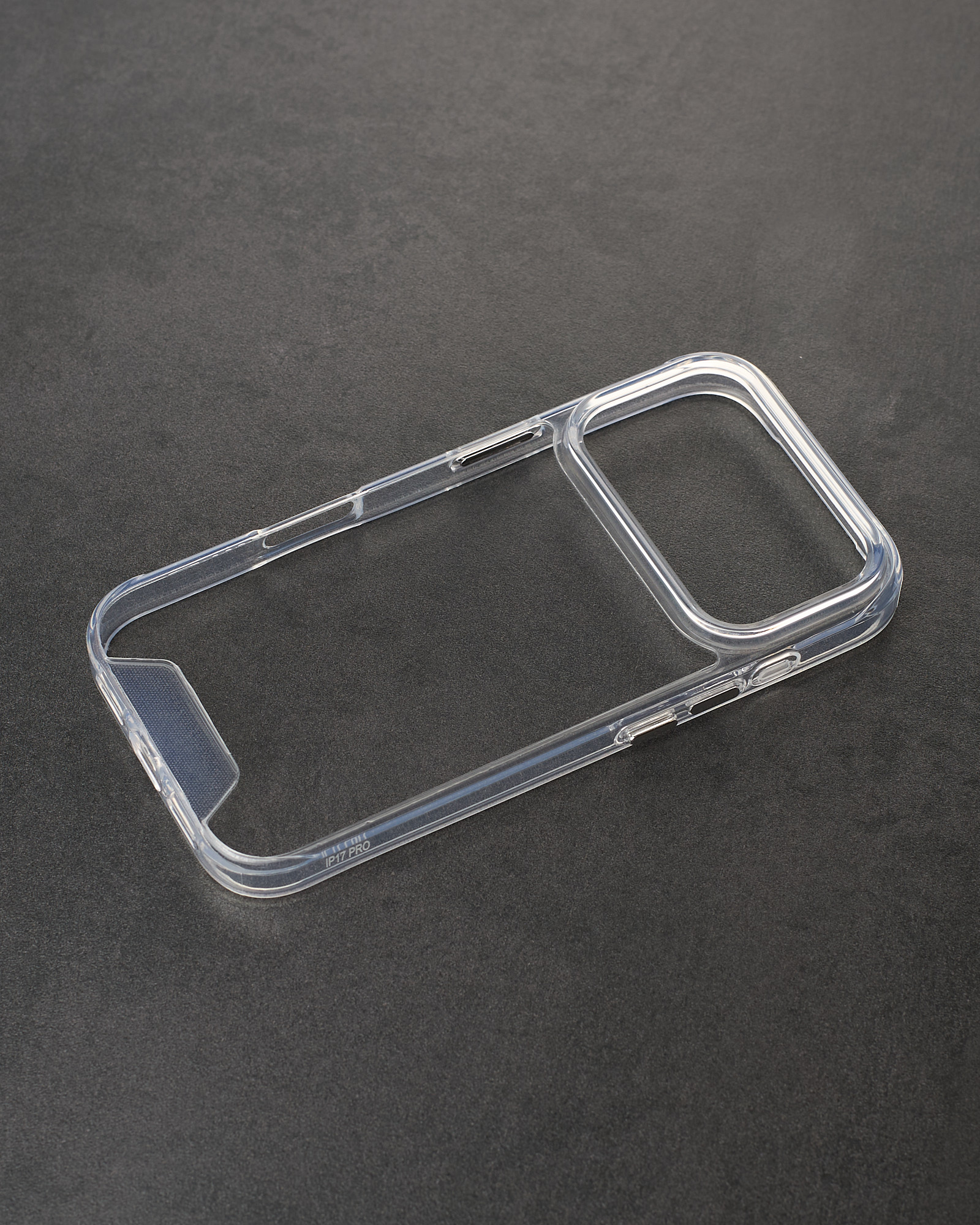 Силиконовый чехол Space Case (1st Gen) для iPhone 18 Pro прозрачный