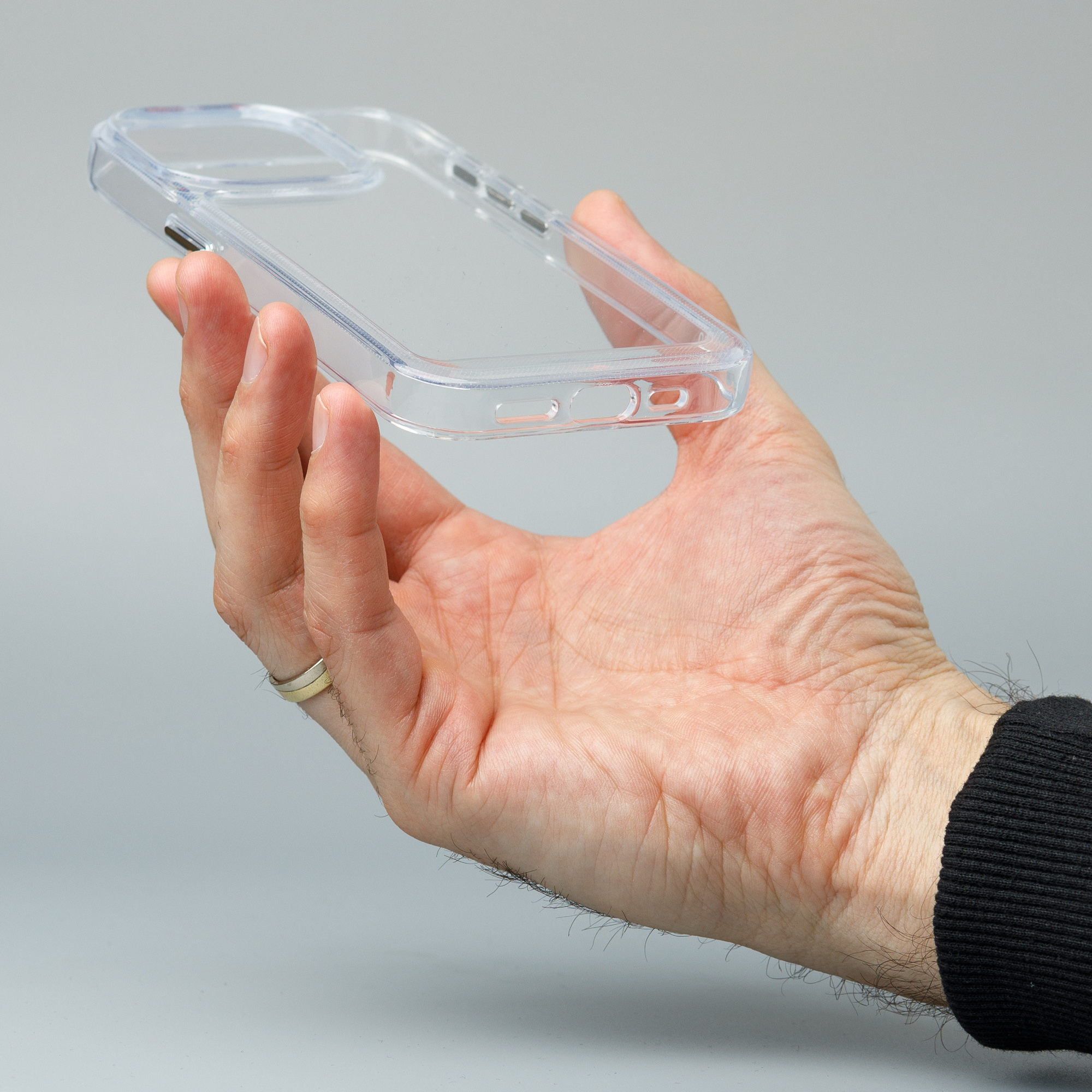 Чехол Space Case (2nd Gen) для iPhone 14 Pro прозрачный