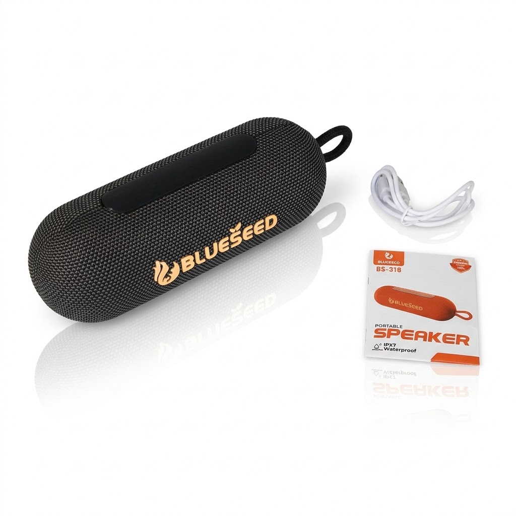 Колонка Bluetooth Blueseed BS-318 black