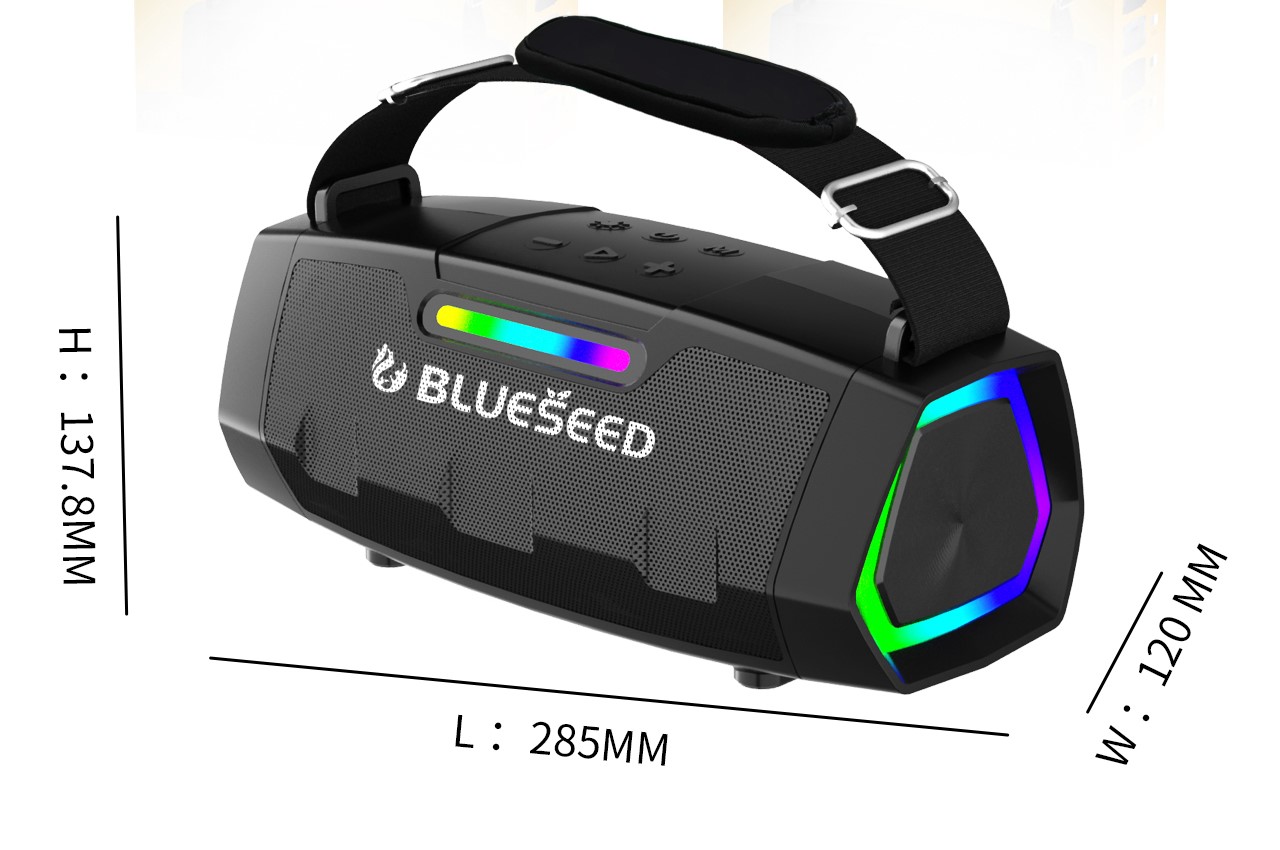 Колонка Bluetooth Blueseed BS-602 black