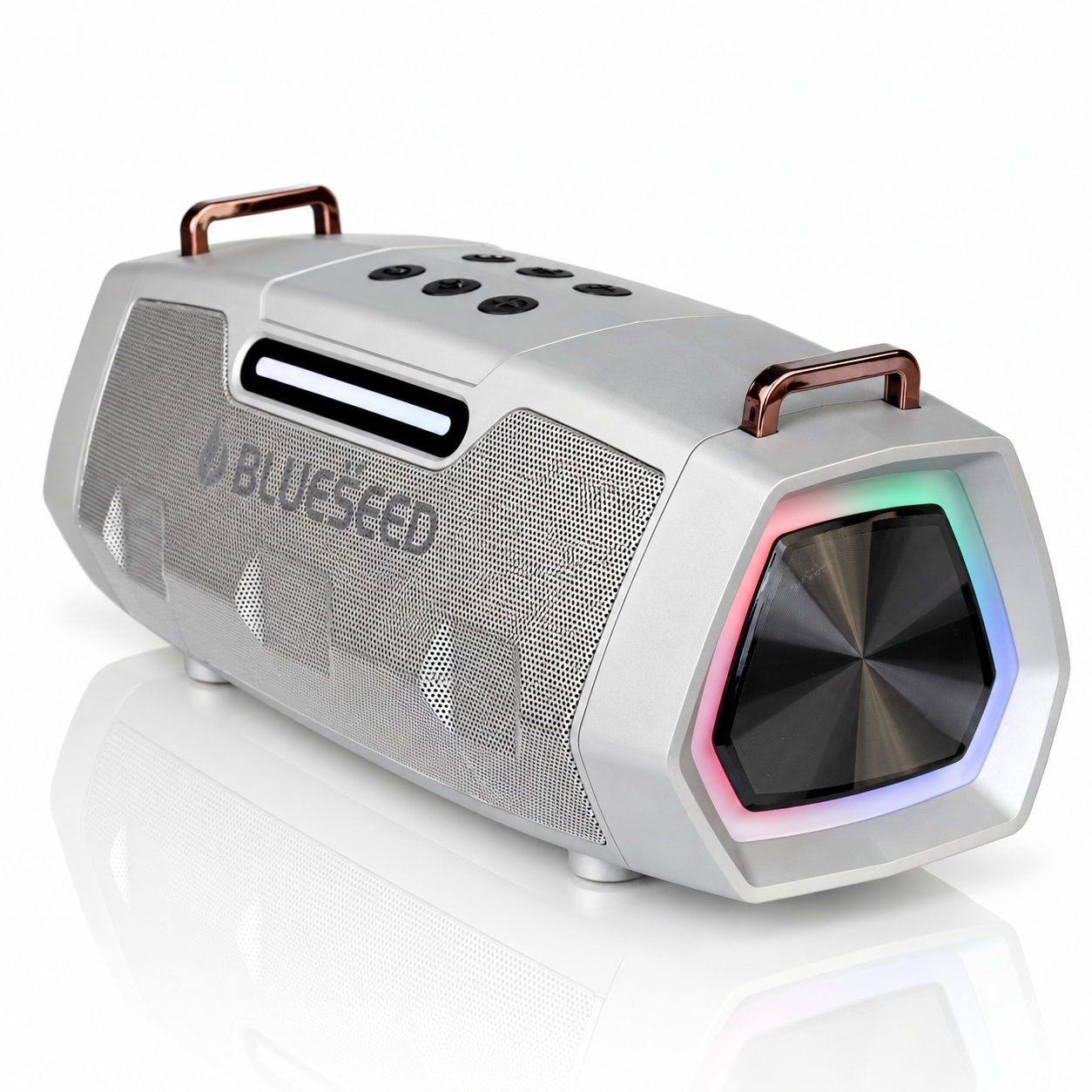 Колонка Bluetooth Blueseed BS-602 silver