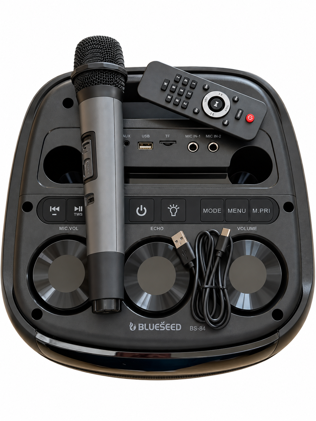 Колонка Bluetooth Blueseed BS-84 black