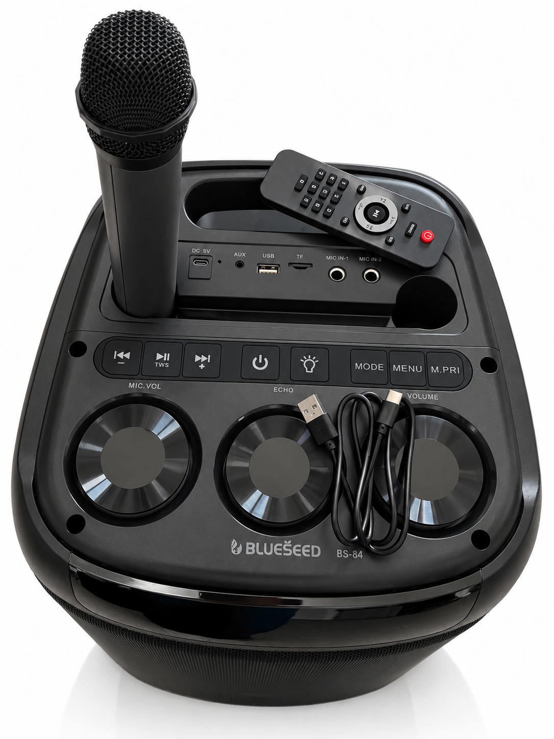 Колонка Bluetooth Blueseed BS-84 black