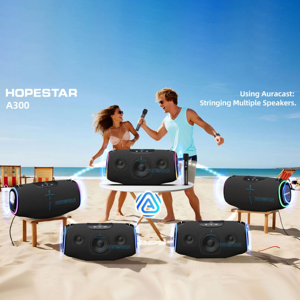 Колонка Bluetooth Hopestar A300 blue