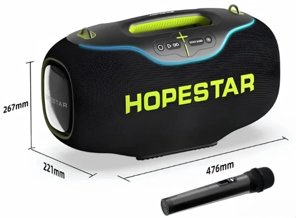 Колонка Bluetooth Hopestar A80 black