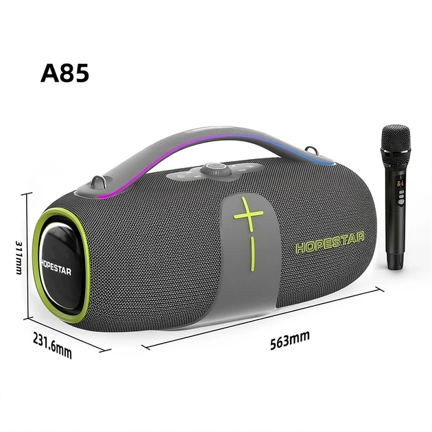 Колонка Bluetooth Hopestar A85 gray