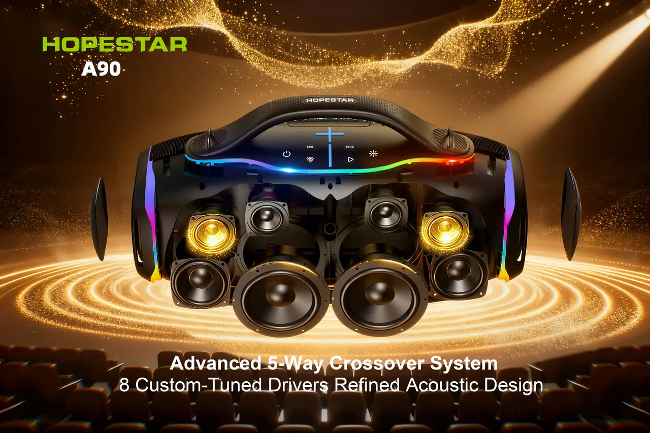 Колонка Bluetooth Hopestar A90 blue