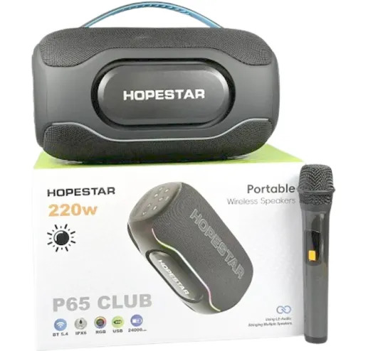 Колонка Bluetooth Hopestar P65 Club gray