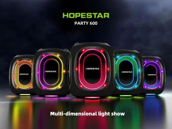 Колонка Bluetooth Hopestar PARTY BOX 600 gray