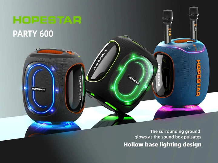 Колонка Bluetooth Hopestar PARTY BOX 600 gray