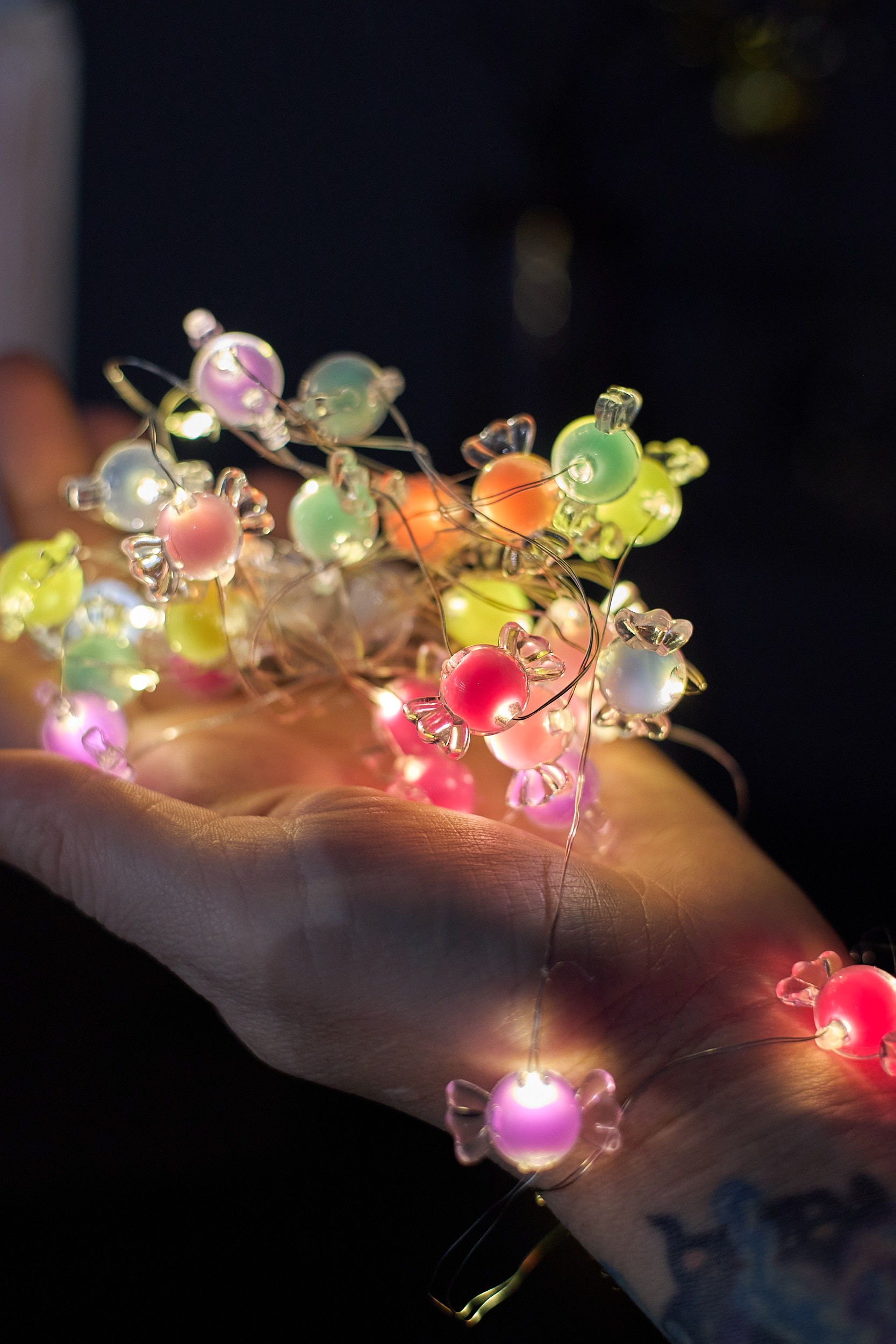 Гирлянда Конфеты 2м/20Led (LR44 3 шт)