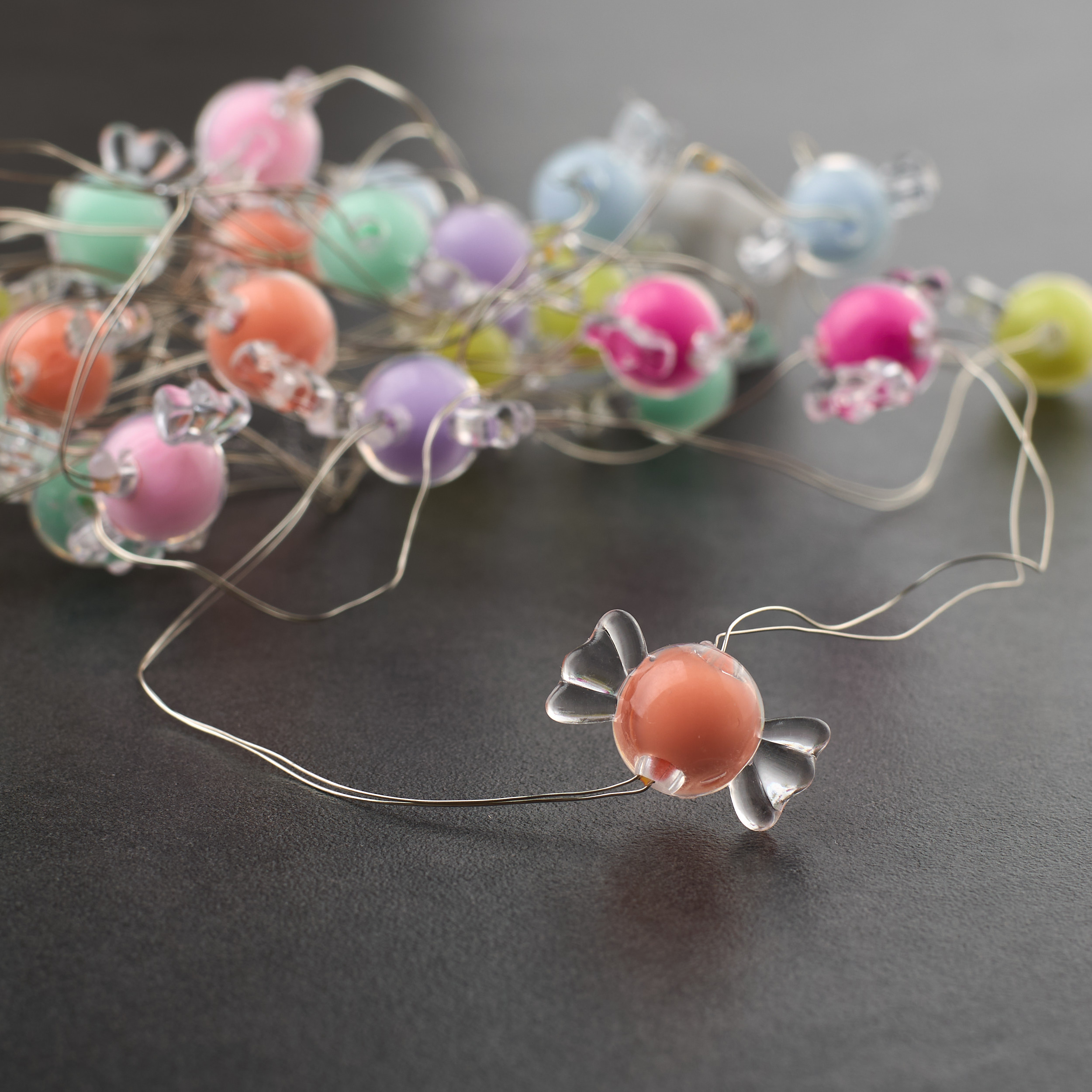 Гирлянда Конфеты 3м/30Led (LR44 3 шт)