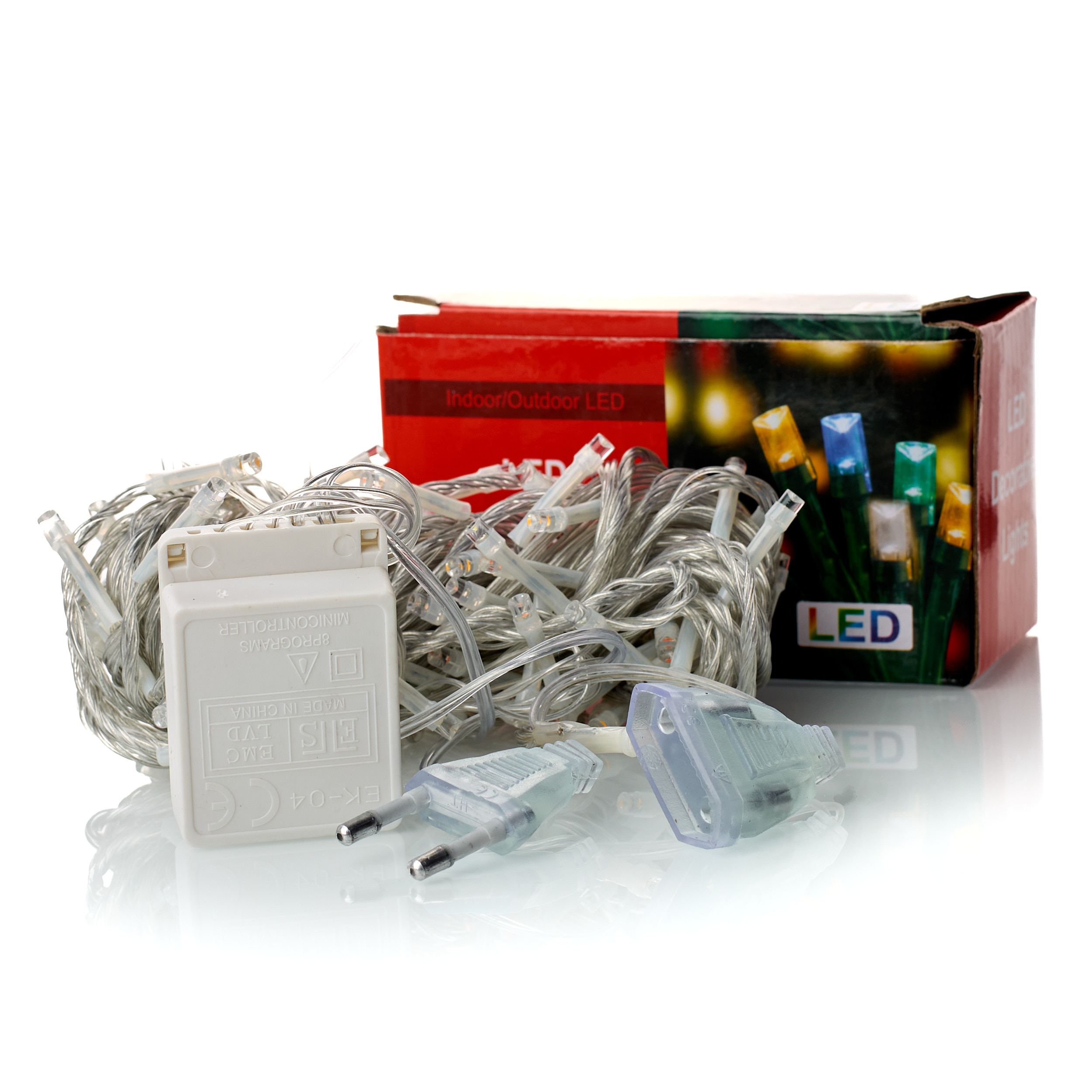 Led гирлянда 10м/100Led (с возможностью соединения) 8 режимов 220V