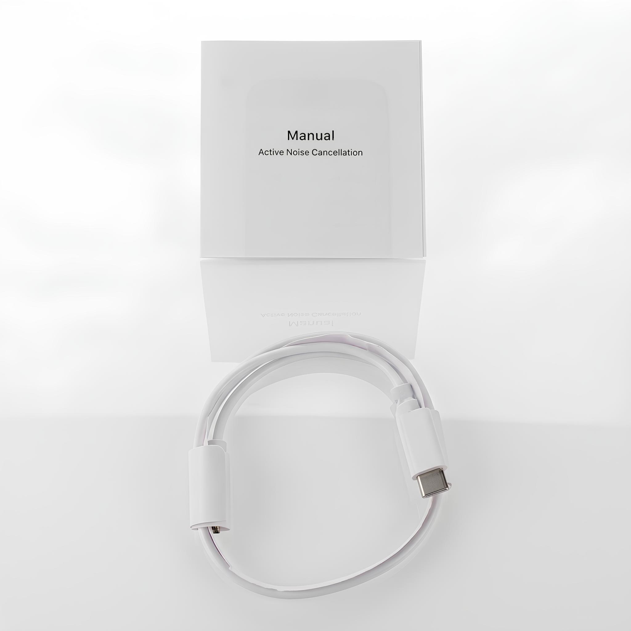 Наушники Bluetooth Blueseed AirPods 4 white
