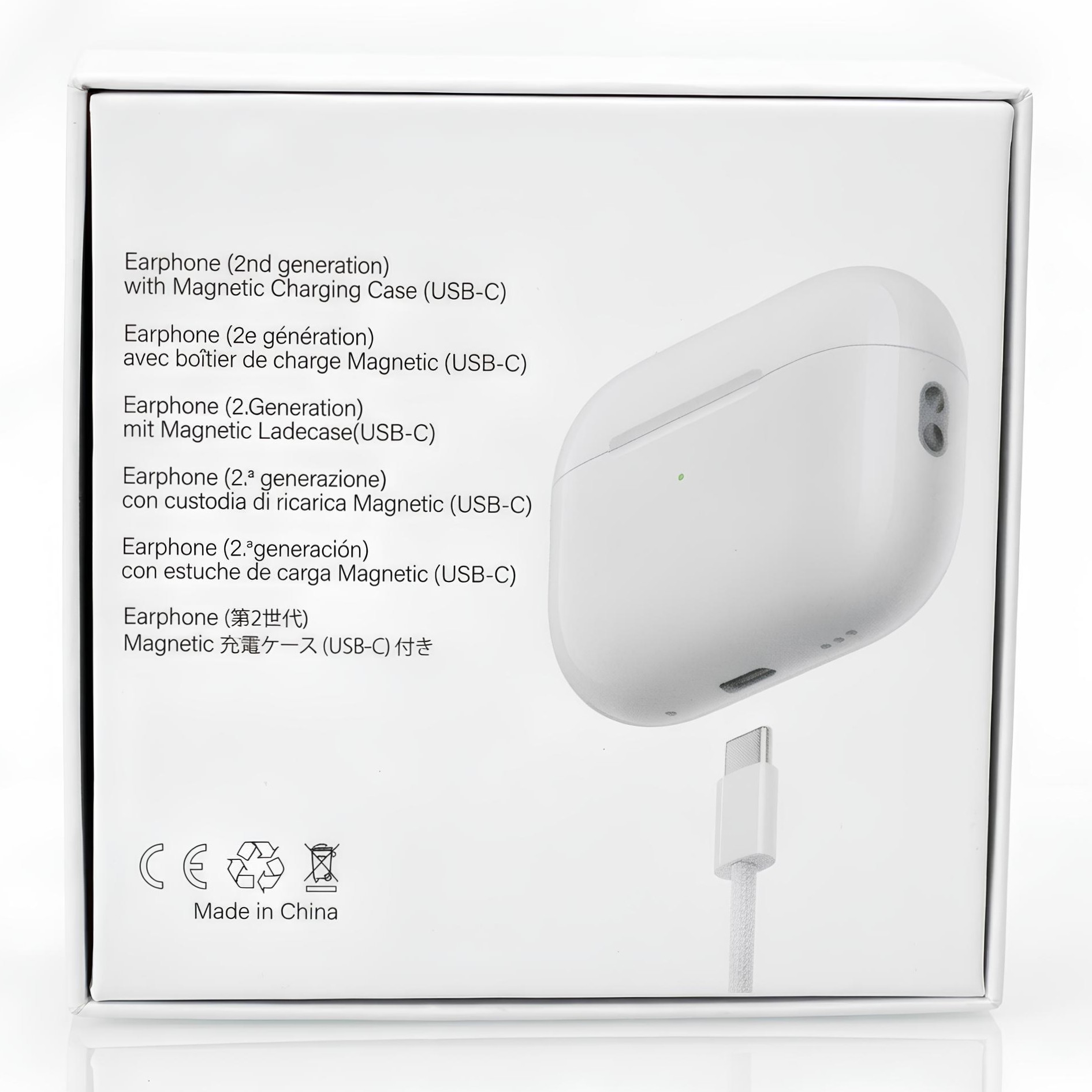 Наушники Bluetooth Blueseed AirPods Pro2 white