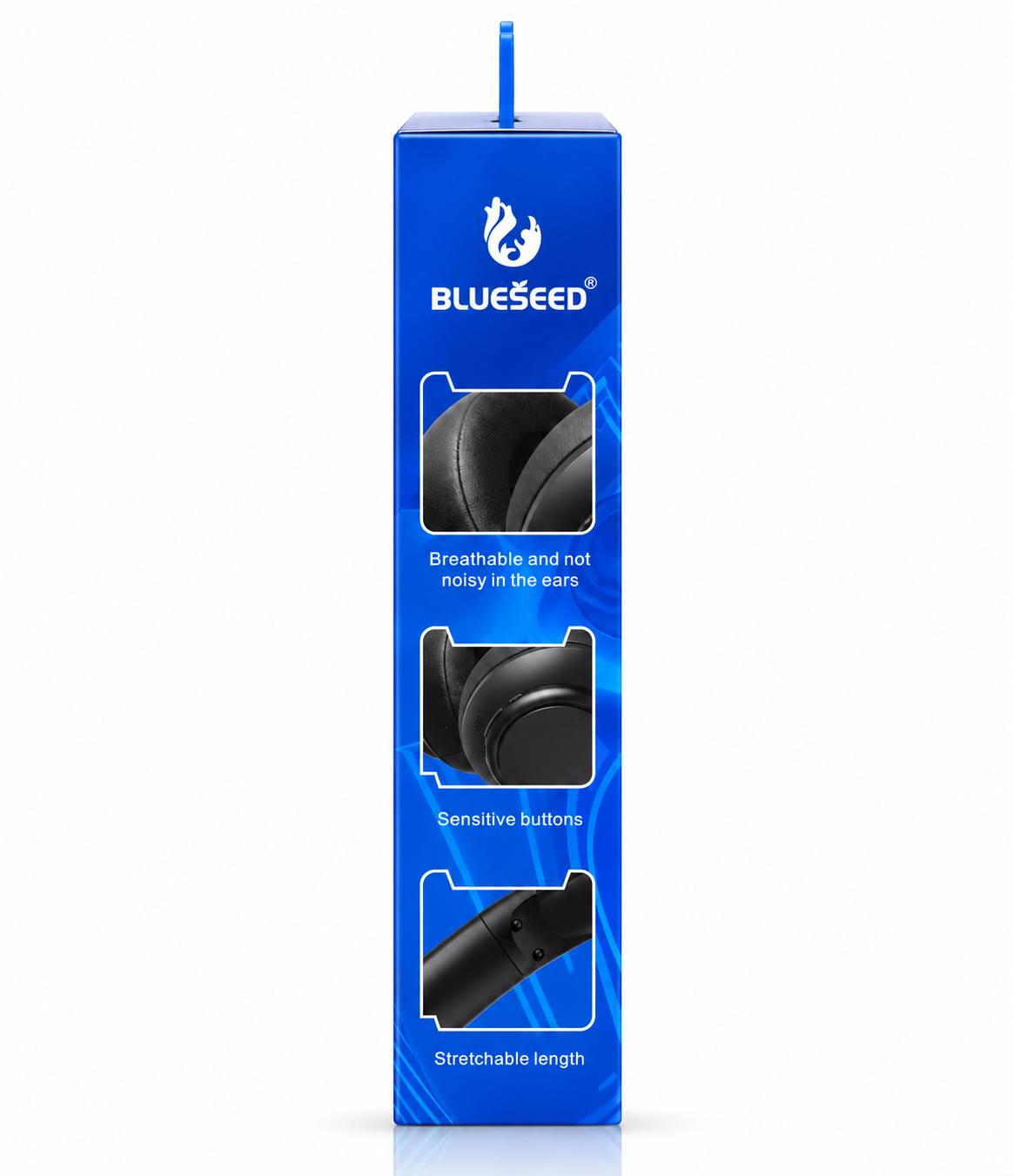 Наушники Bluetooth Blueseed BS-H2 (накладные) black