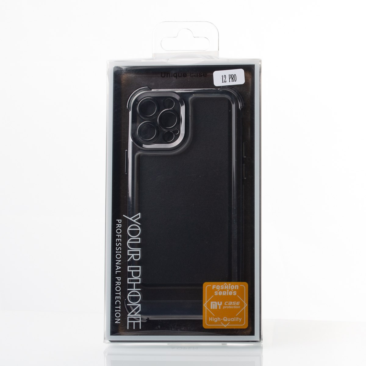 Пластиковый чехол FRAME CORNER для iPhone 12 Pro черный