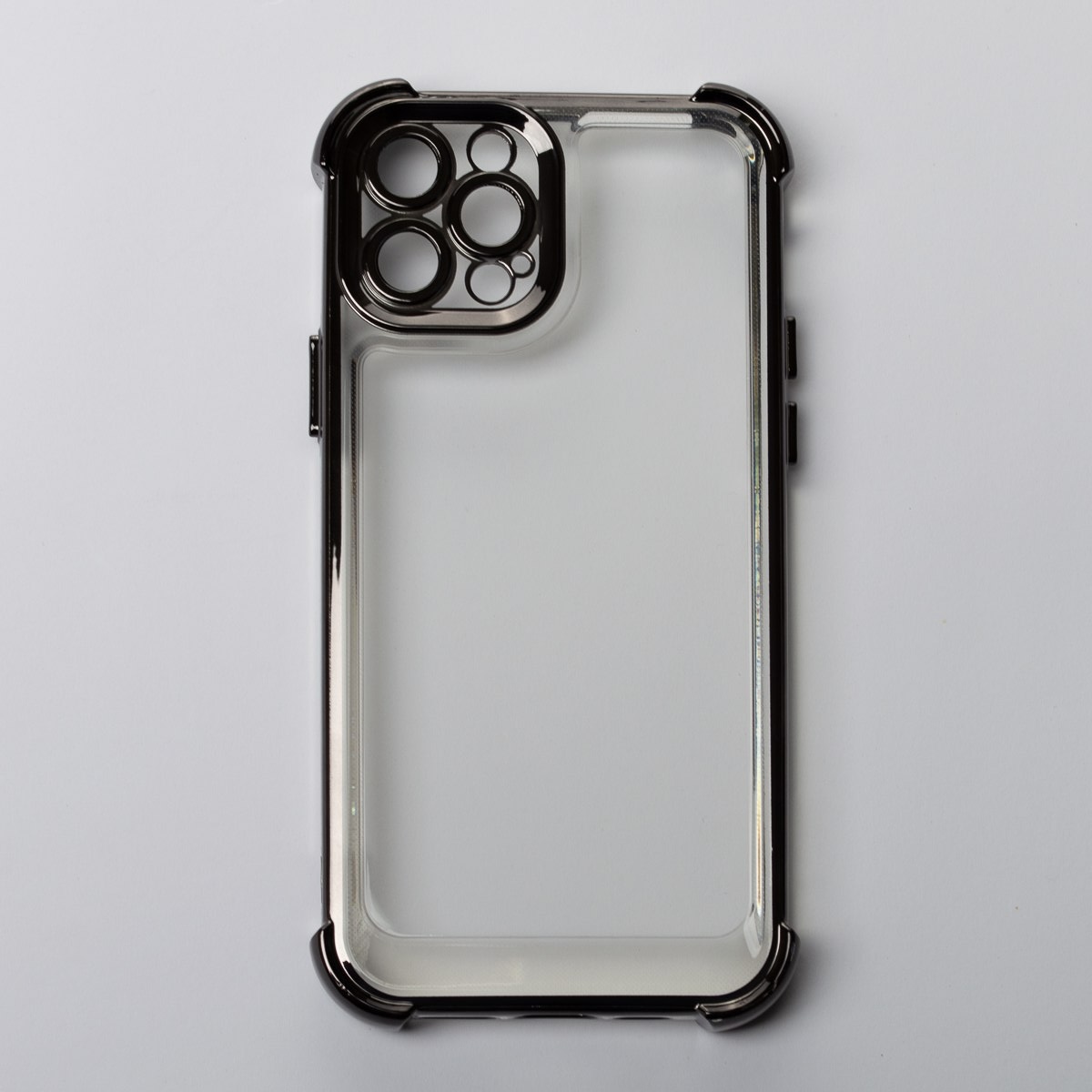 Пластиковый чехол FRAME CORNER для iPhone 12 Pro черный