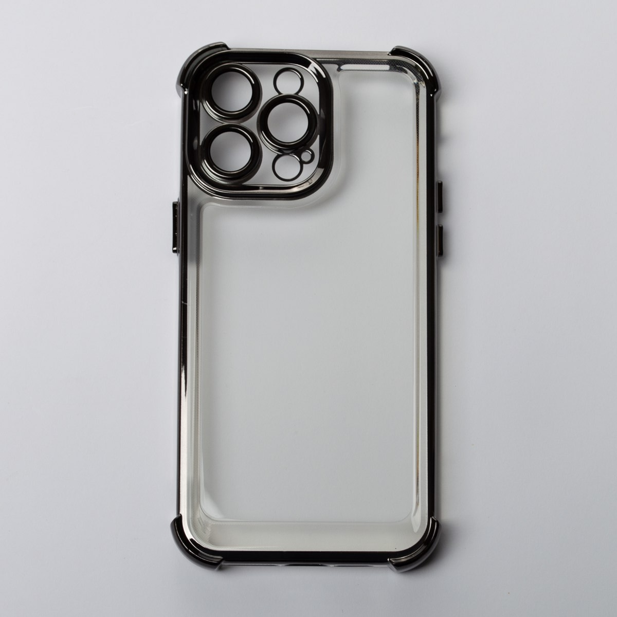 Пластиковый чехол FRAME CORNER для iPhone 13 Pro черный
