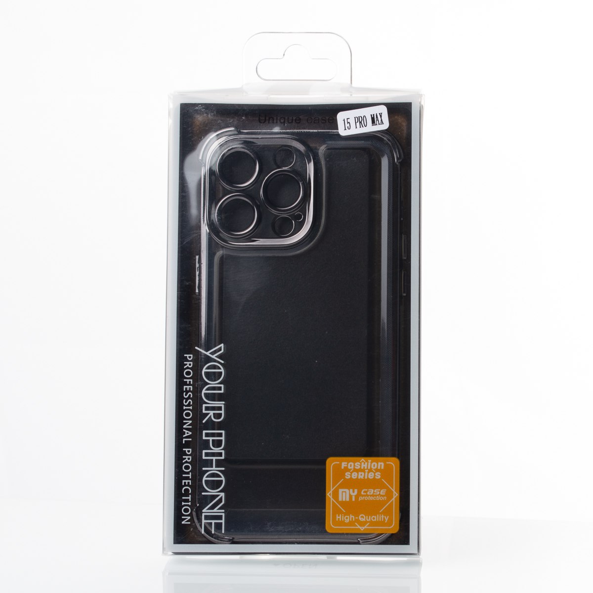 Пластиковый чехол FRAME CORNER для iPhone 15 Pro Max синий