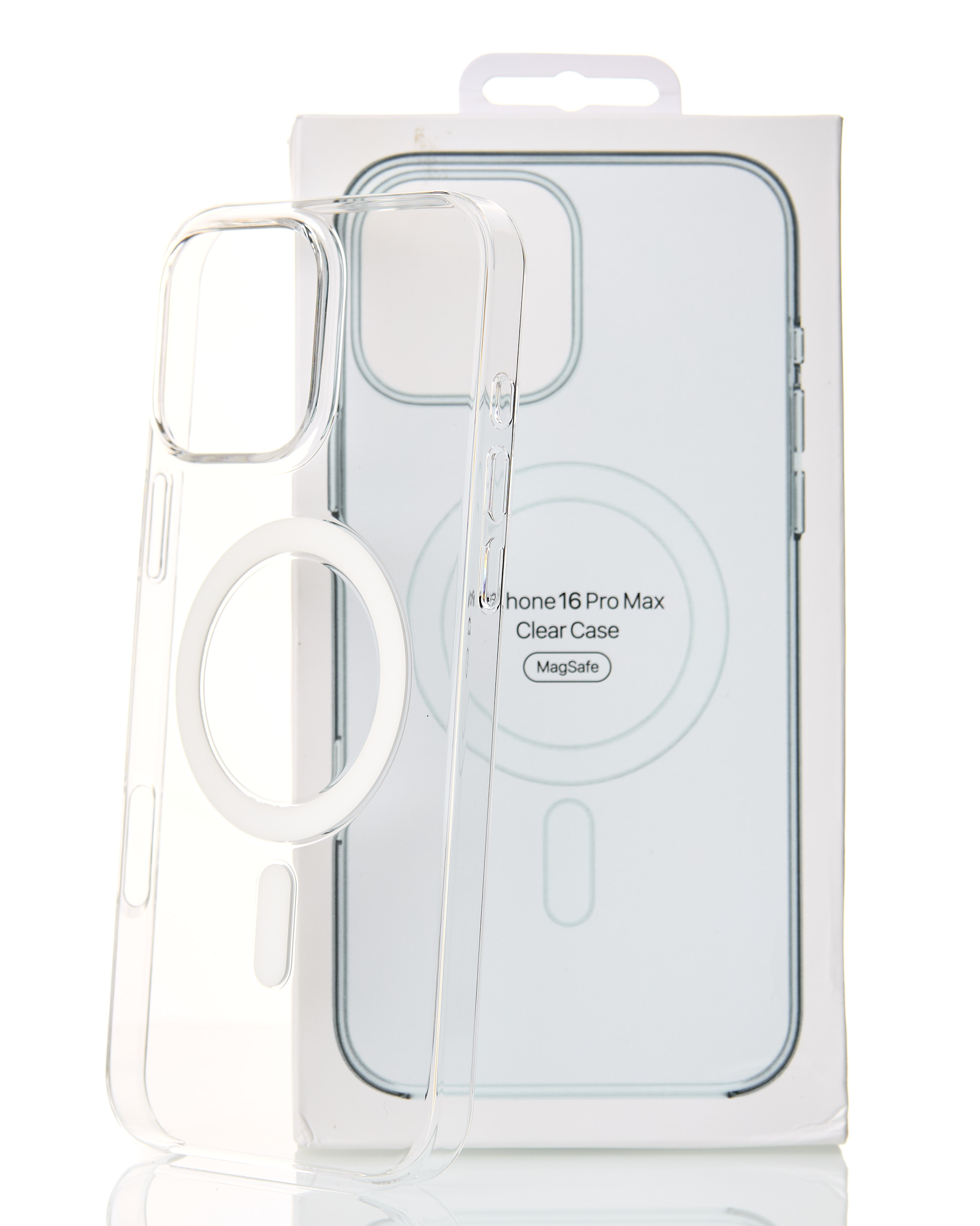 Пластиковый чехол Lux Clear с поддержкой MagSafe для iPhone 16 Pro Max Clear