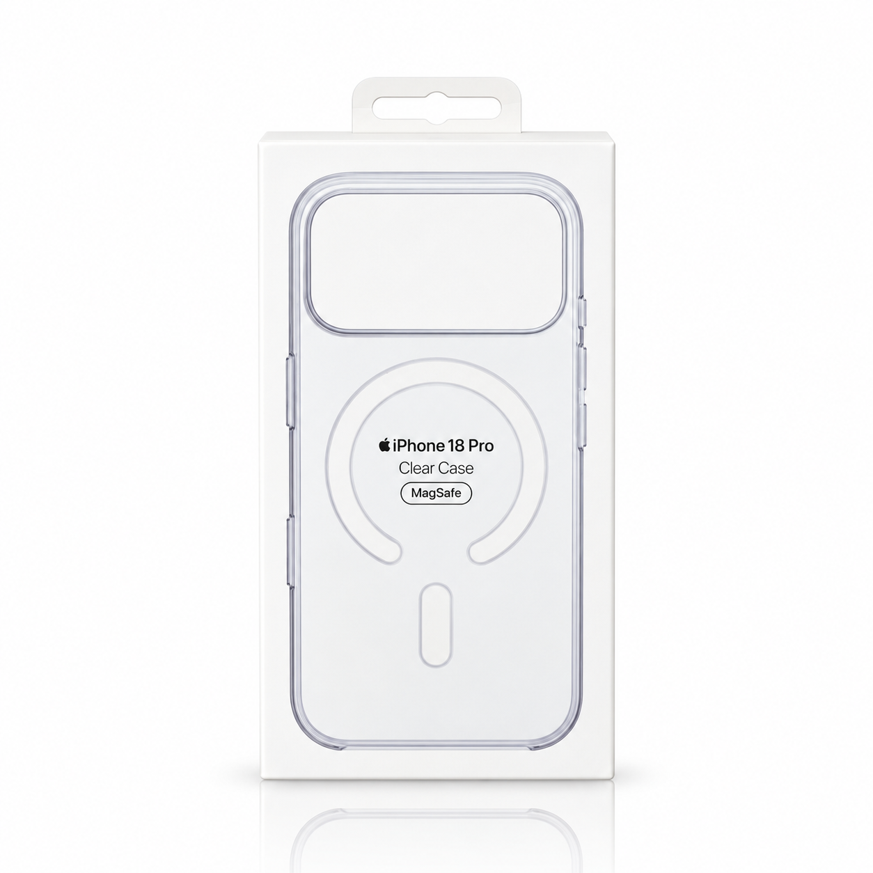 Пластиковый чехол Lux Clear с поддержкой MagSafe для iPhone 18 Pro (AI) Clear