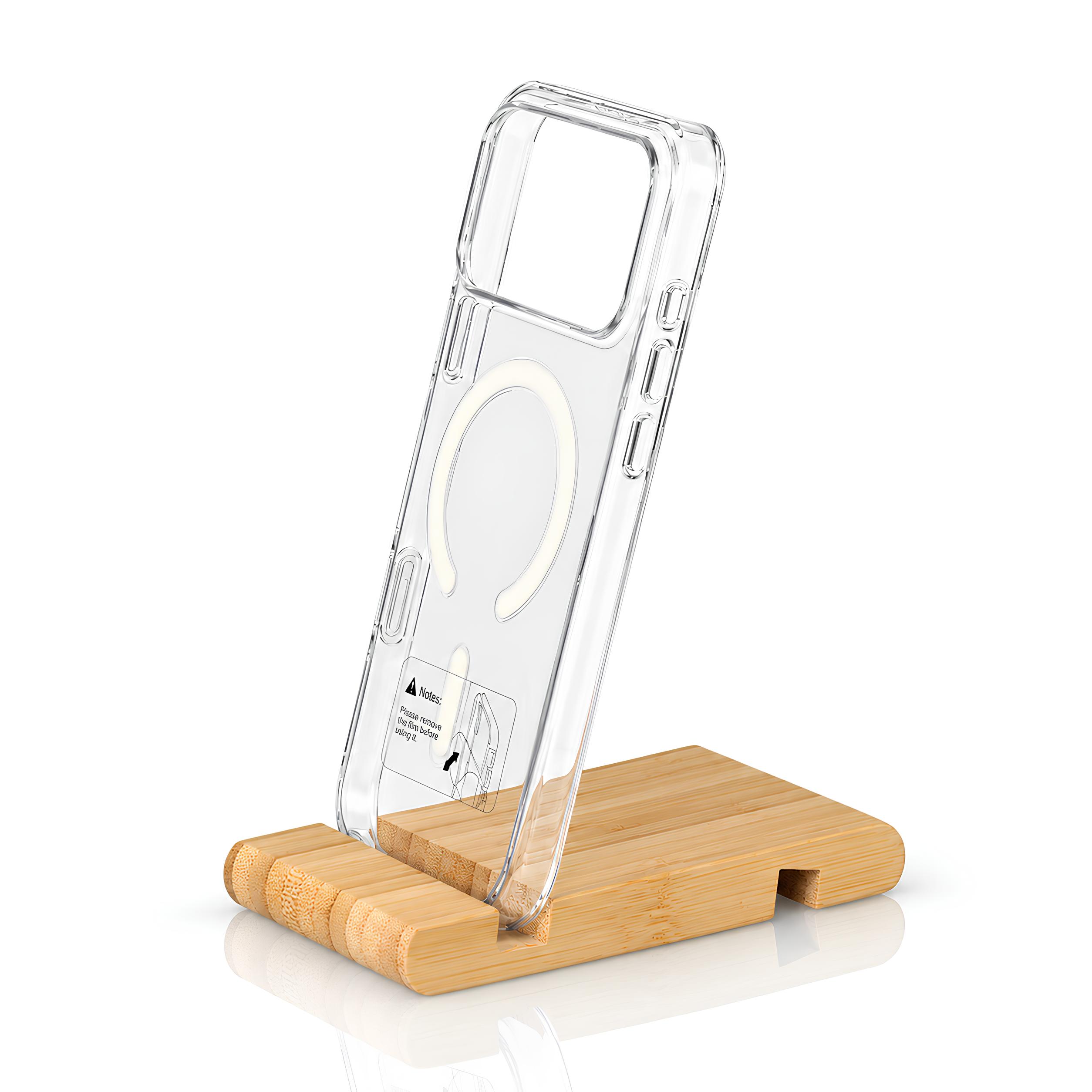 Пластиковый чехол Lux Clear с поддержкой MagSafe для iPhone 18 Pro (AI) Clear